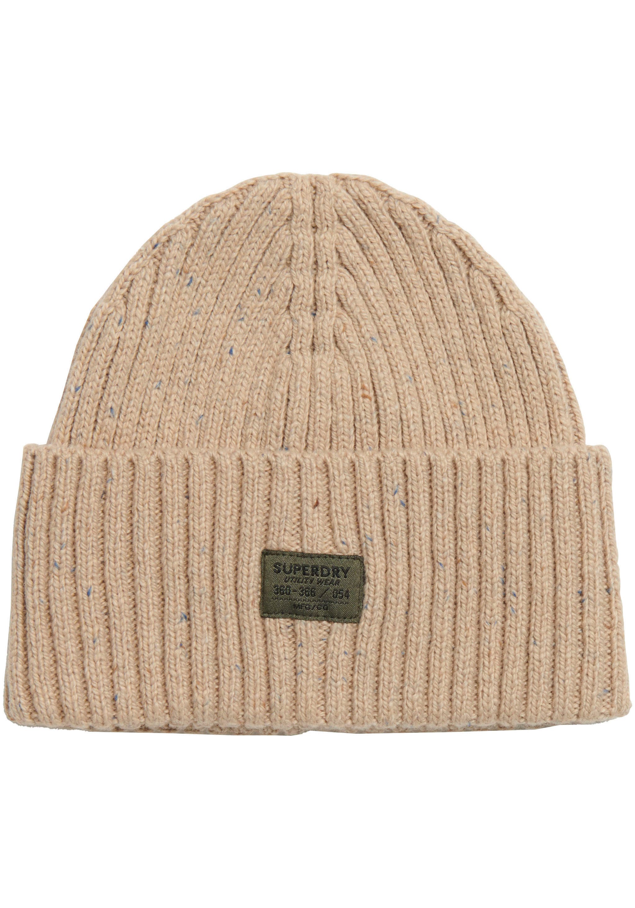 Superdry Beanie »WORKWEAR NEP KNITTED BEANIE«