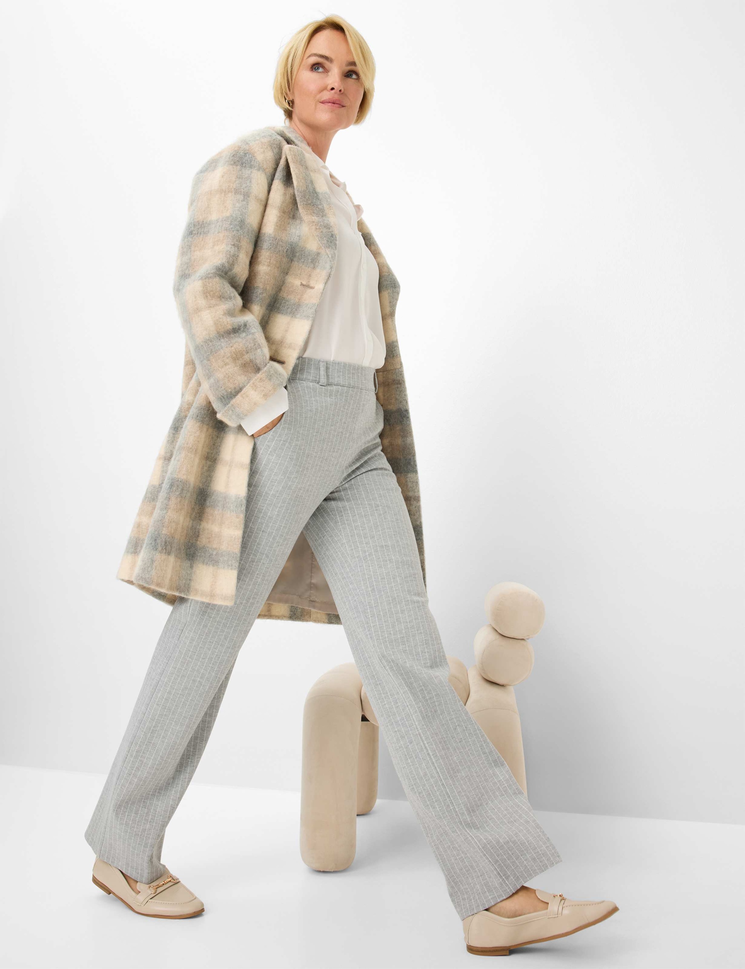 RAPHAELA by BRAX Boyfriend-Hose »Style DamenpulloverTH FLARED«
