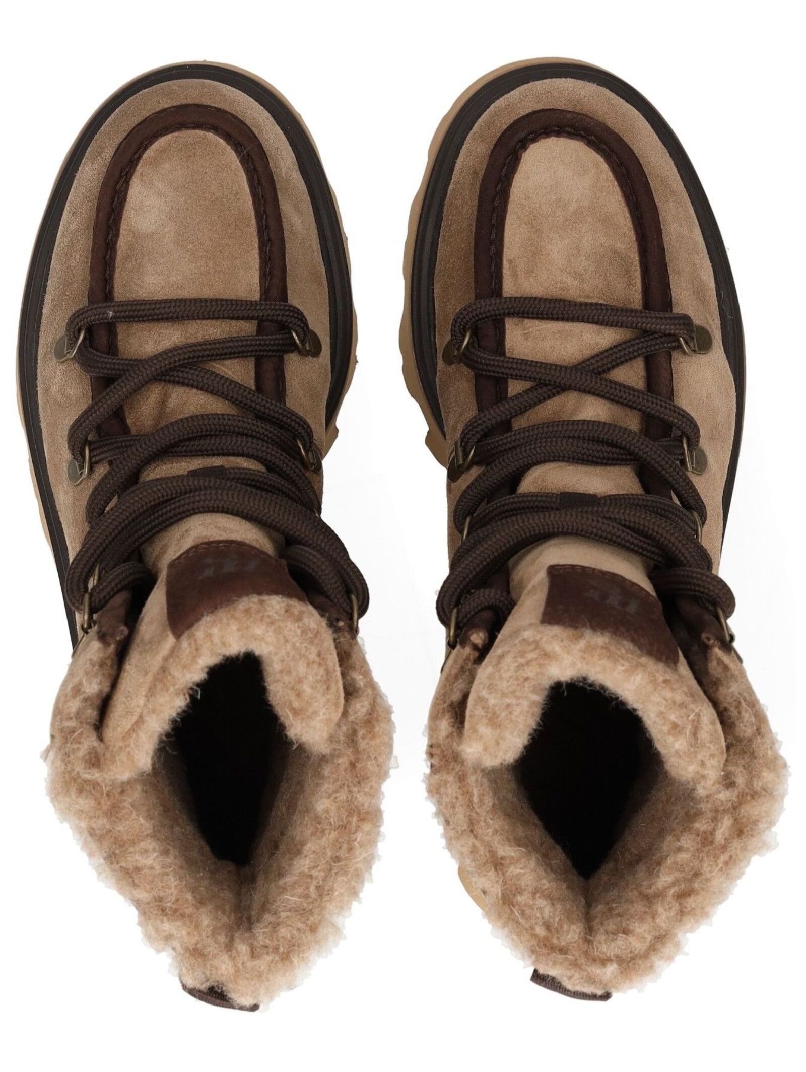 Paul Green Schnürstiefelette »Paul Green Stiefelette Veloursleder«