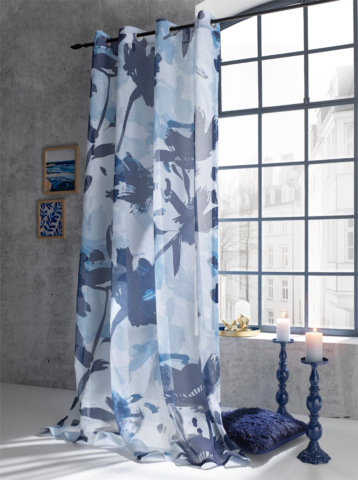 heine home Gardine Ösen 1 Stk. tlg. günstig online kaufen