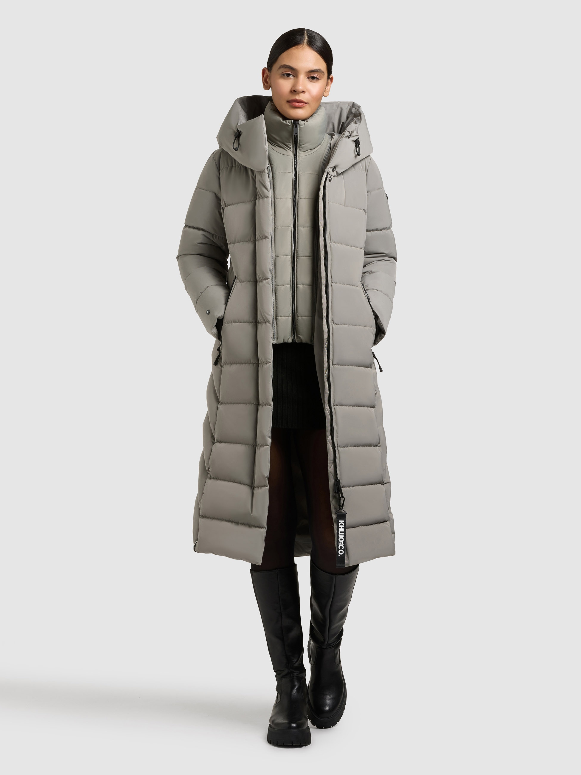 khujo Steppmantel "TAMKE 2IN1 (EINSATZ HERAUSNEHMBAR)" günstig online kaufen