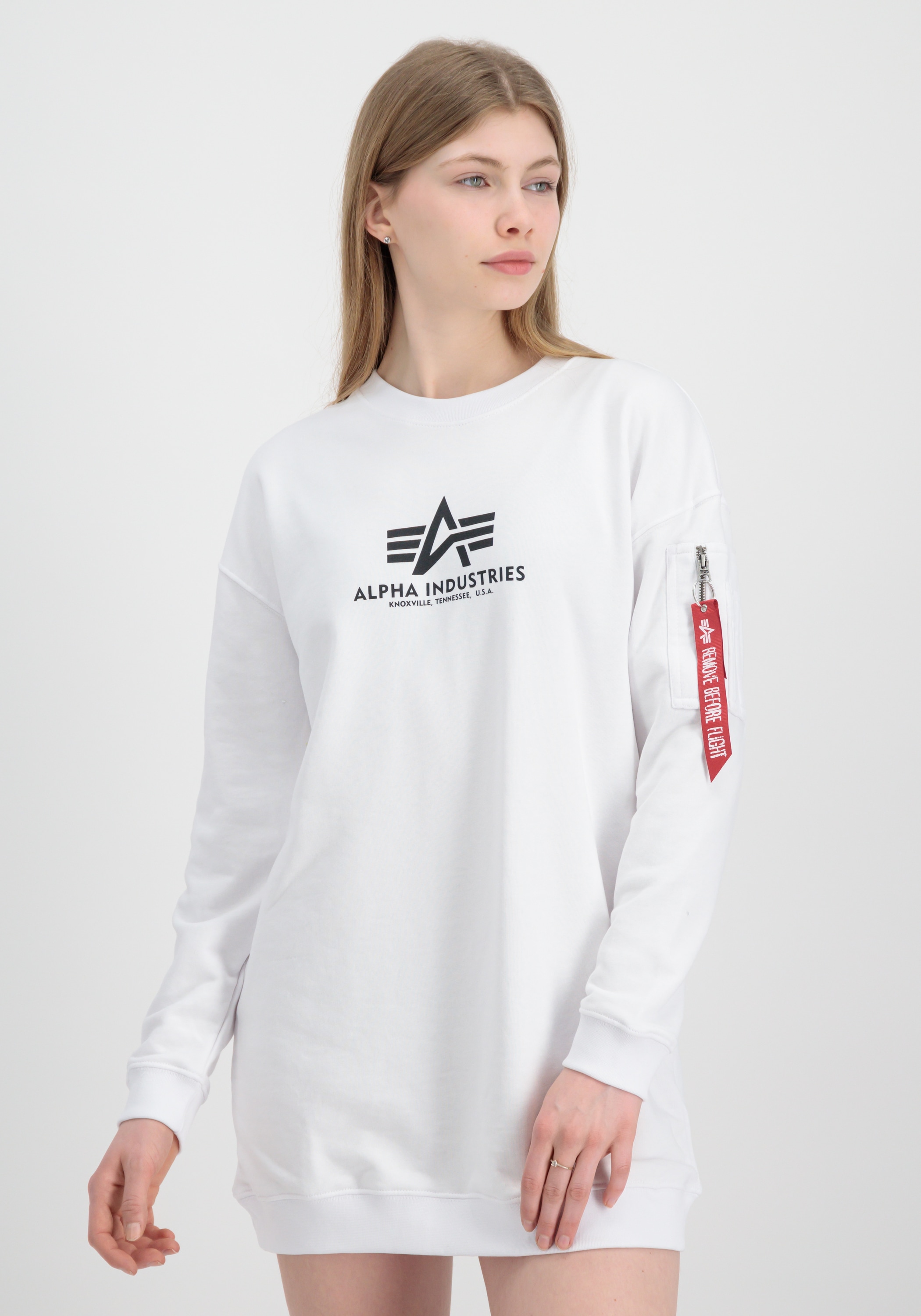 Alpha Industries Sweater "Alpha Industries Women - Sweatshirts Basic Long S günstig online kaufen