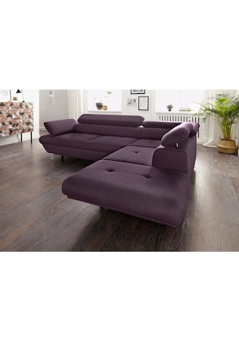 exxpo - sofa fashion Ecksofa »Vinci« patogi su miegojimo fu...