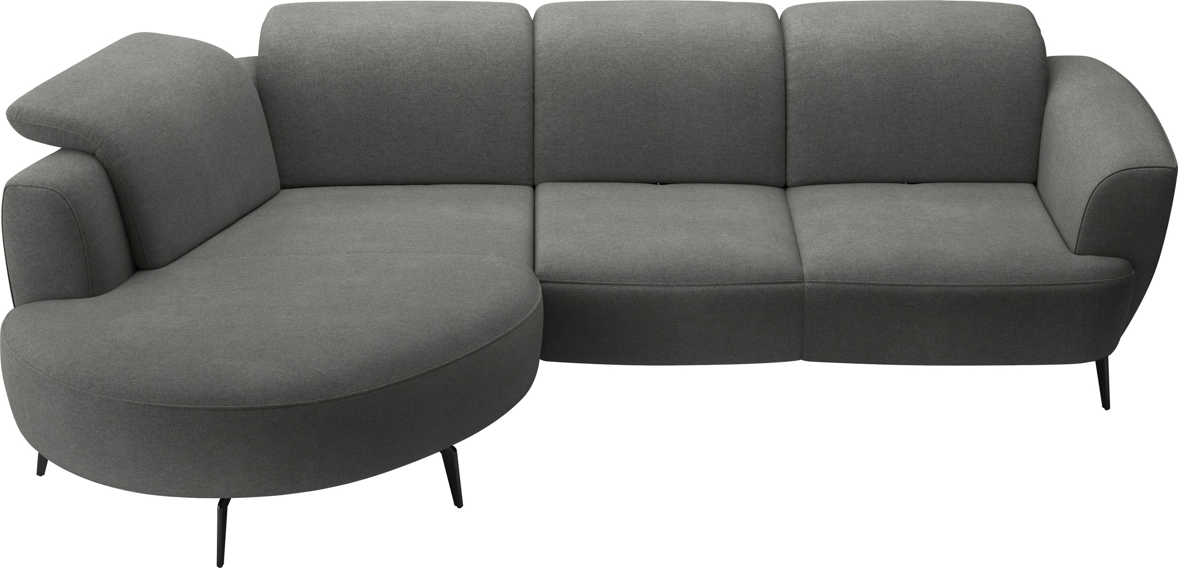 sit&more Ecksofa "Zoe", ink.Sitztiefenverstellung, wahlweise mit Kopfteilve günstig online kaufen