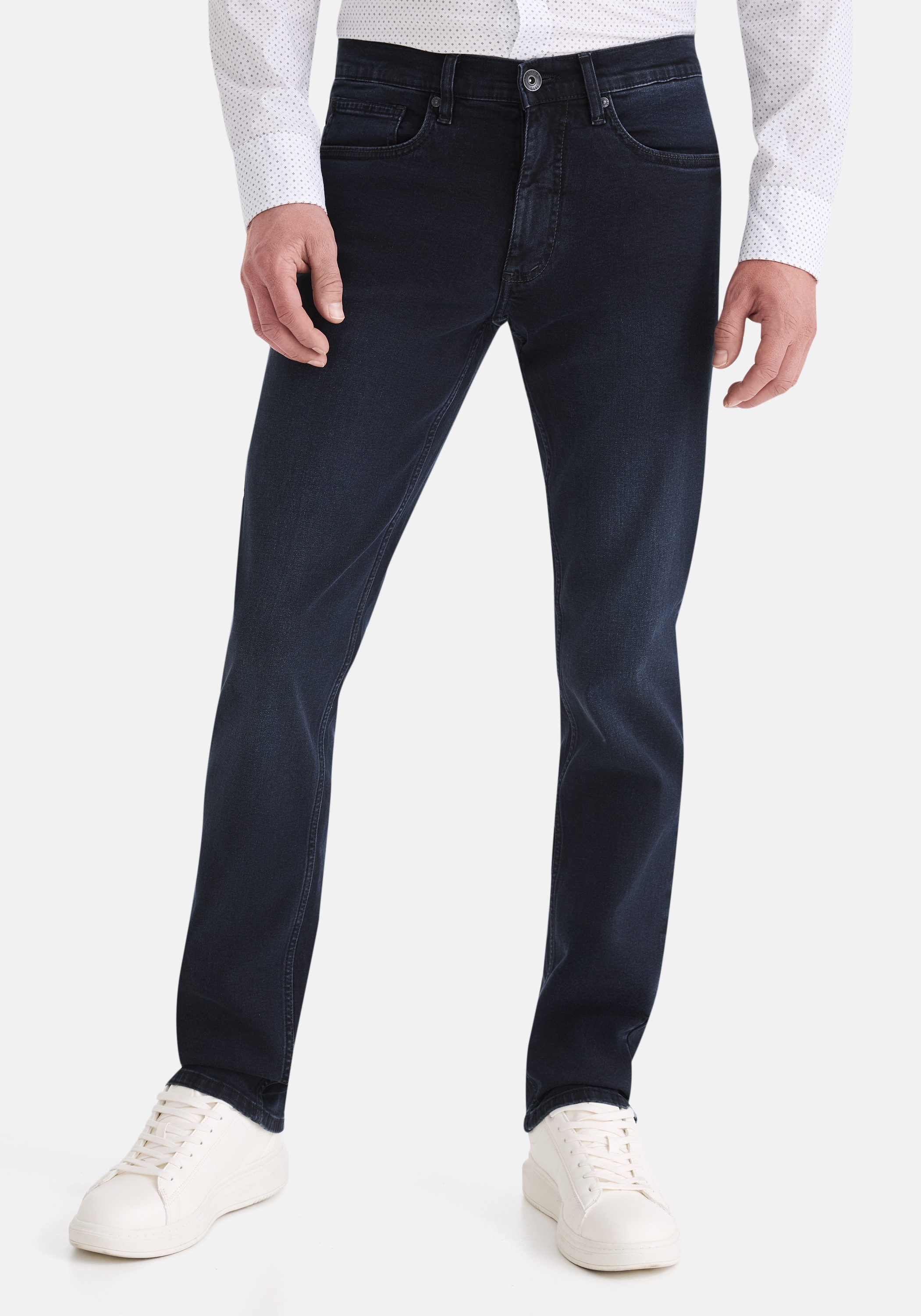 Stooker Men 5-Pocket-Hose »Frisco Denim Straight Fit Men«, Straight Fit Casual Clean Wash Twill Coloured Comfort Flex! für Herren