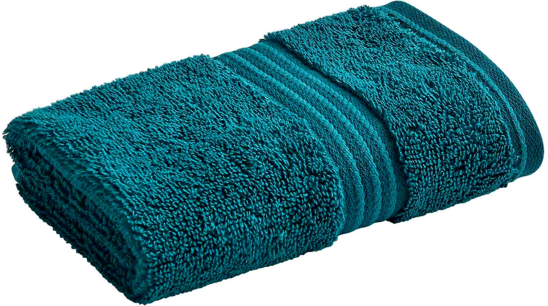 Waschlappen CHRISTY, B:33cm L:33cm, blau, Walkfrottier, Waschlappen, "SUPREME", Premium-Waschlappen in Luxusqualität, 650g/m², 33x33cm, 6er Set