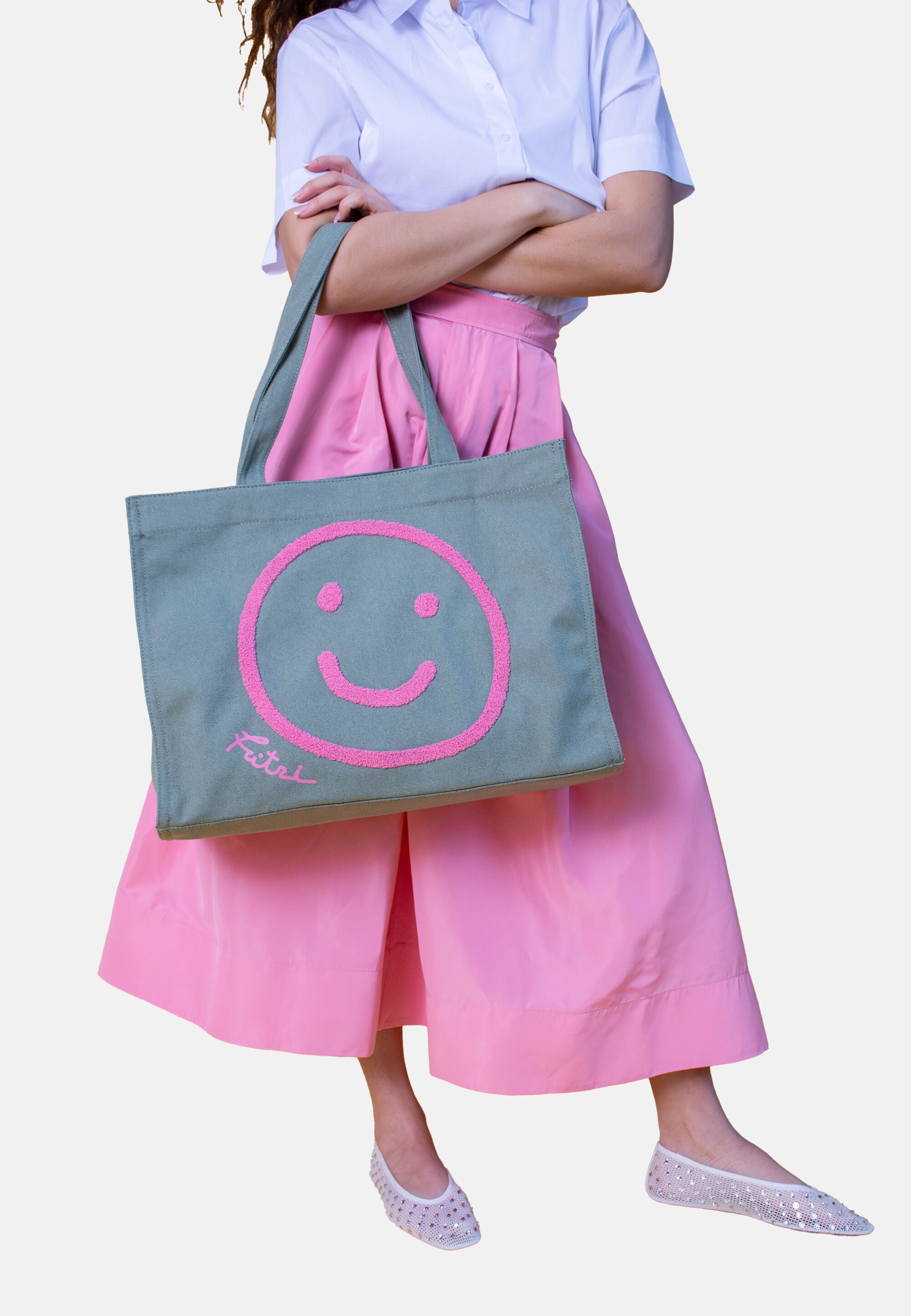 Fritzi aus Preußen Shopper »Easy01 Limited Smile« mit Smile-Print