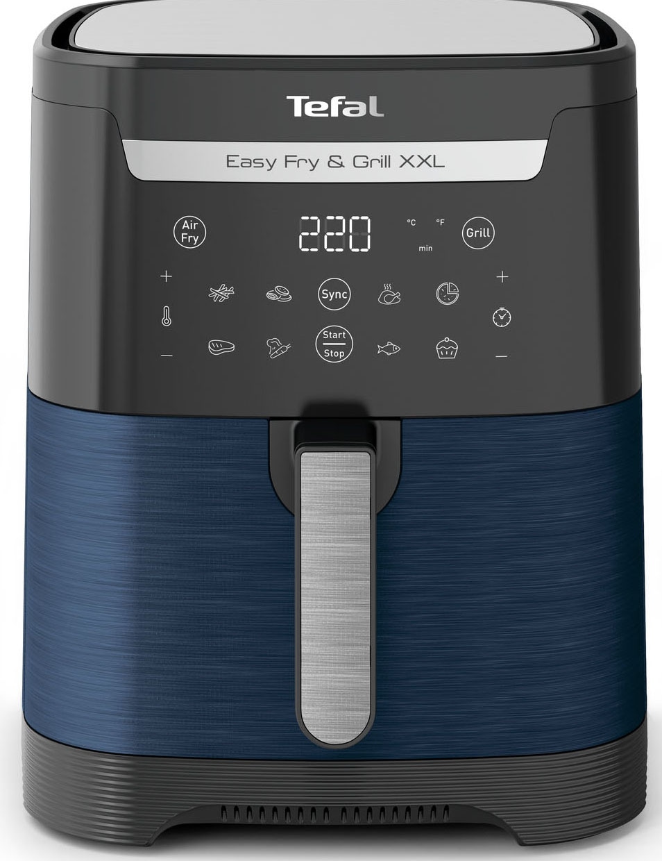Tefal Heißluftfritteuse "EY8018 Easy Fry & Grill XXL, 2-in-1" 1830 W XXL-Fa günstig online kaufen