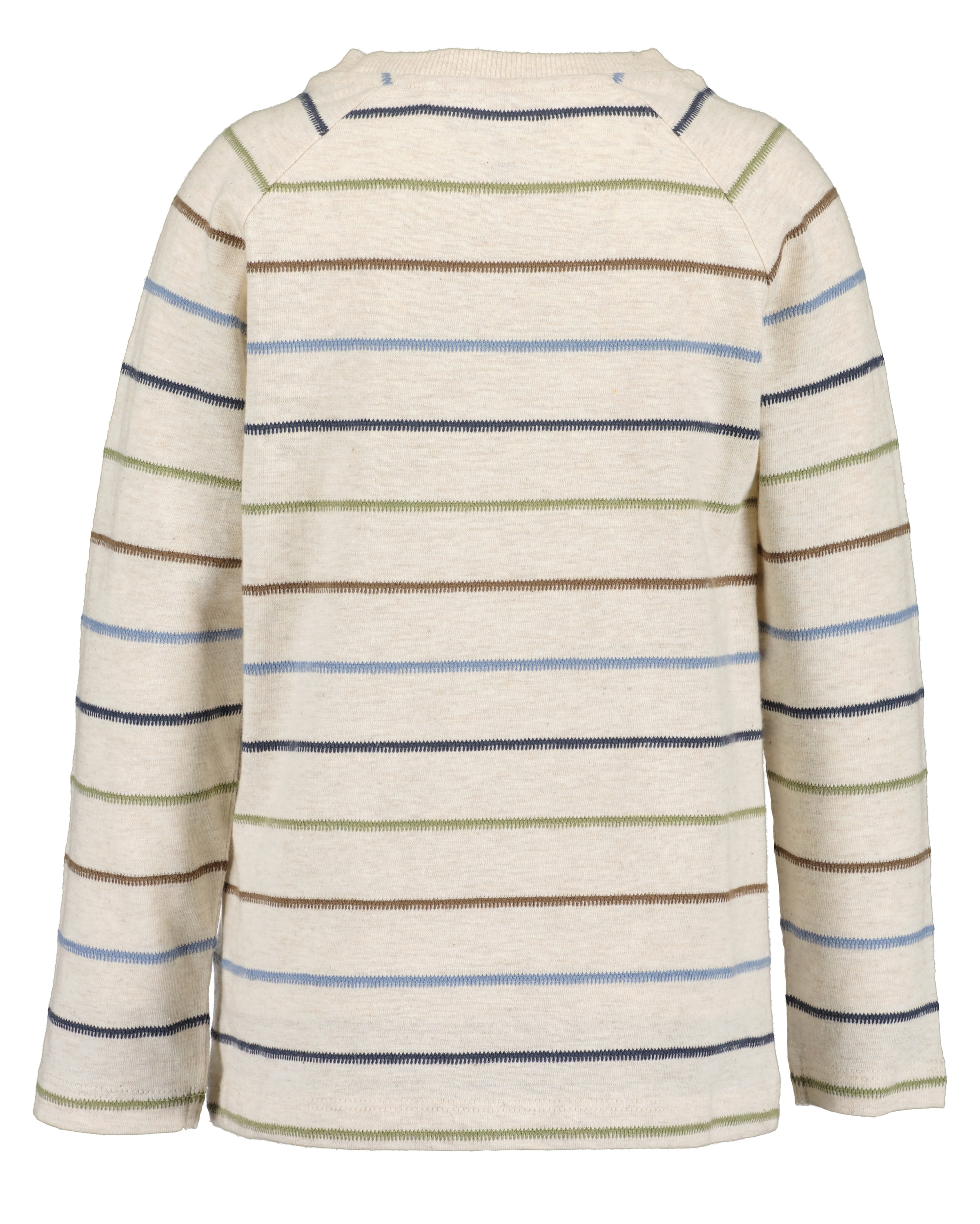 Blue Seven Langarmshirt, im Ringellook mit aufgesetzter Brusttasche