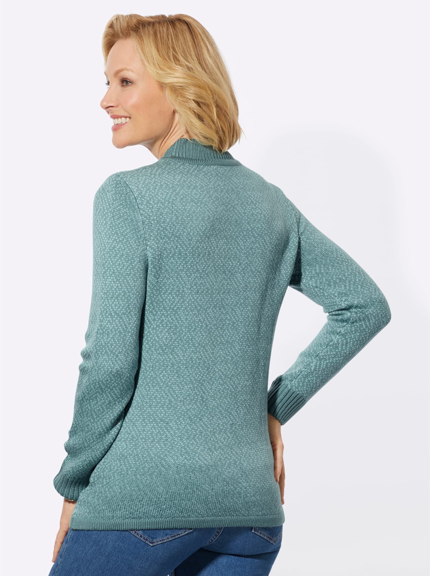 Classic Basics Jacquardpullover »Stehkragen-Pullover«