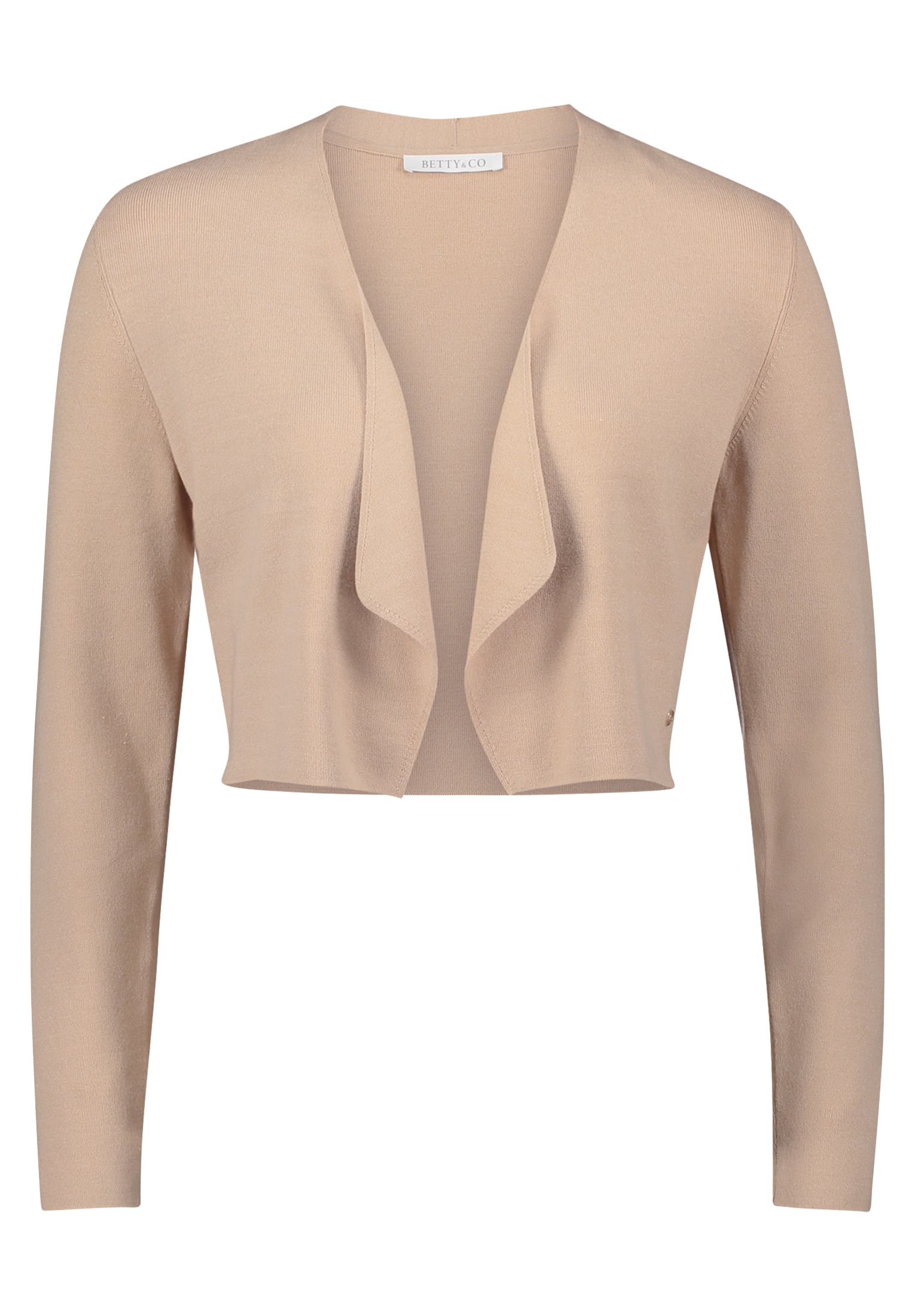 Betty&Co Strickjacke »Betty & Co Feinstrickjacke ohne Verschluss«, Struktur