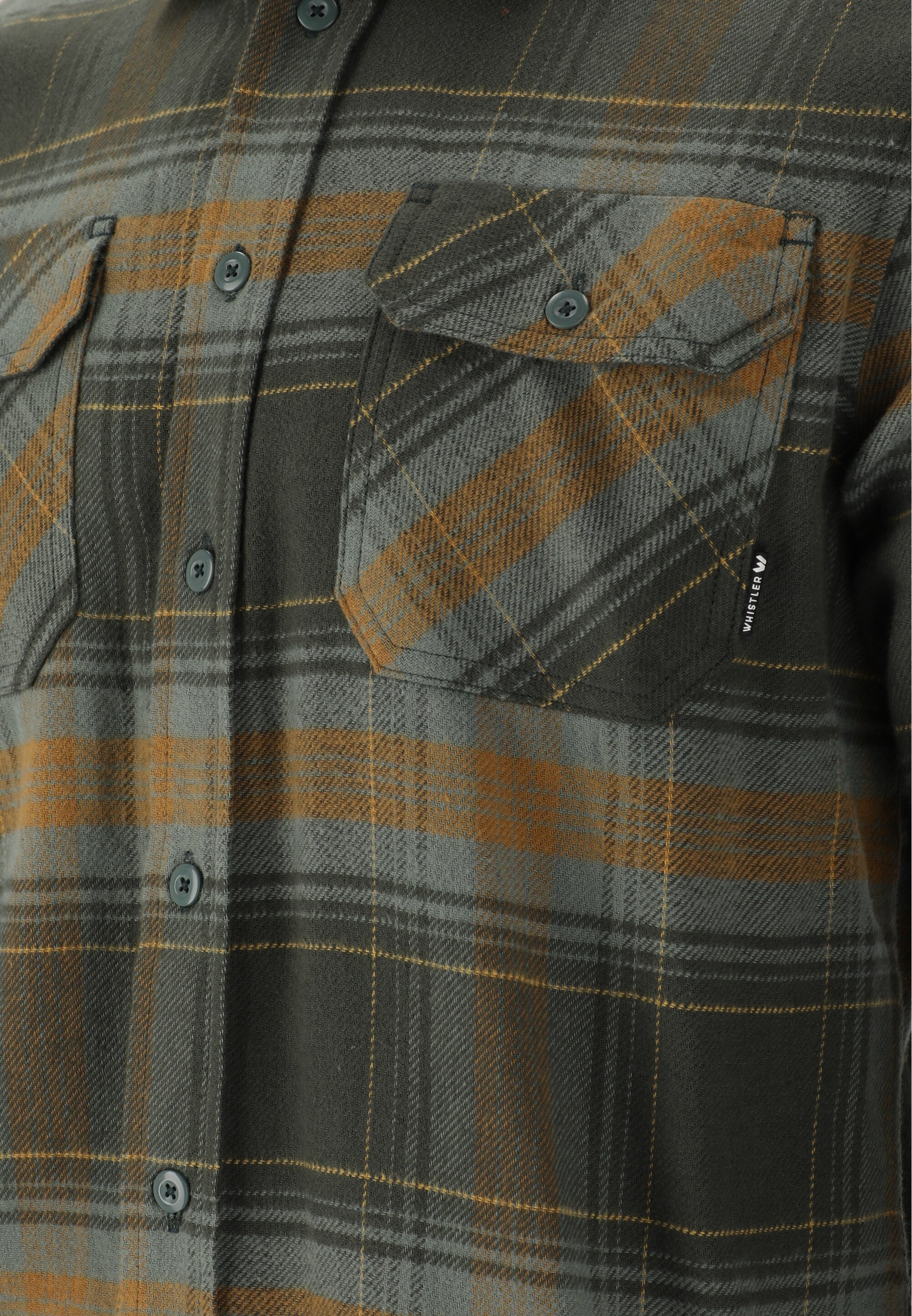 WHISTLER Fleeceshirt »Jamba«, aus atmungsaktivem Flannel
