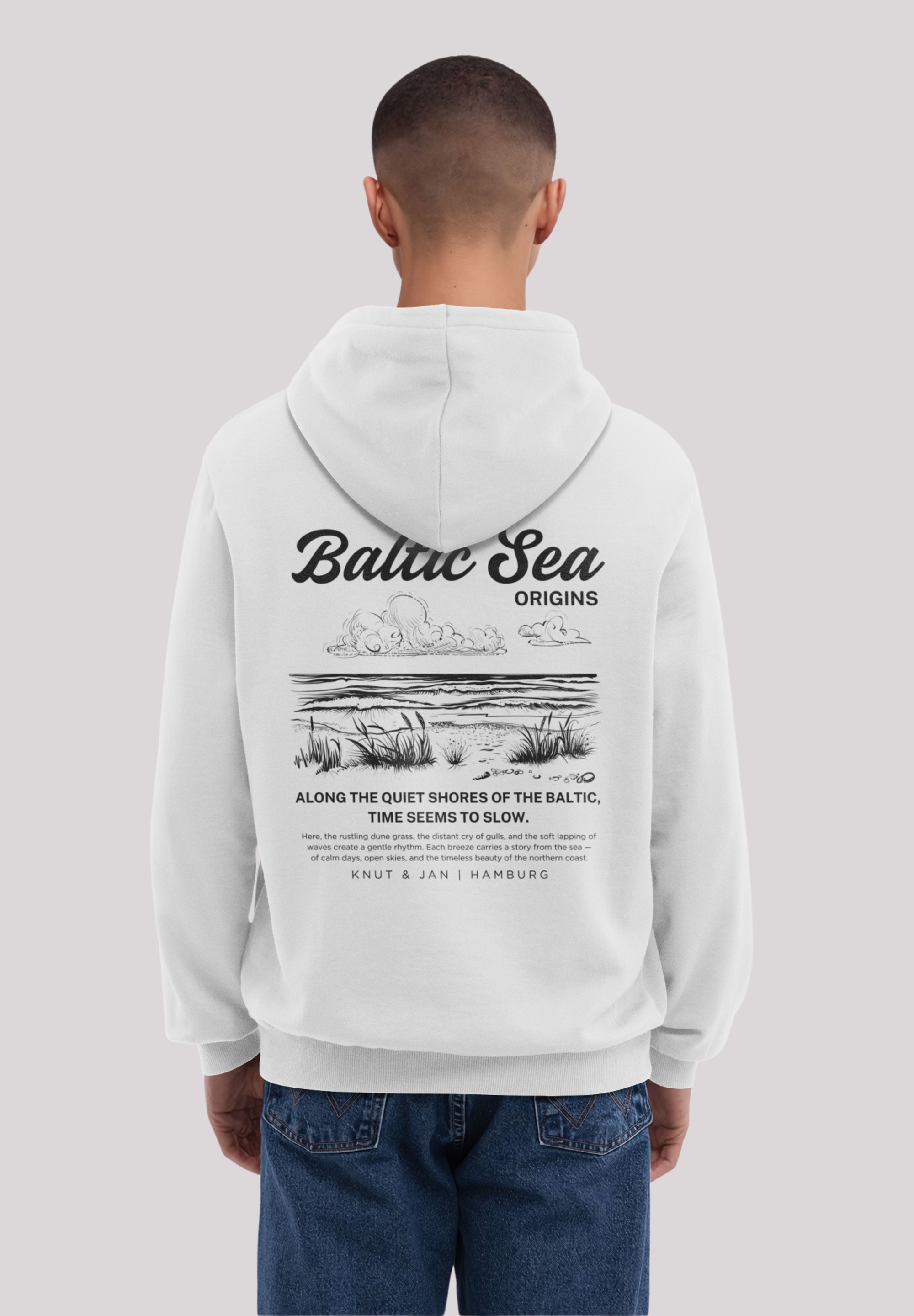 F4NT4STIC Kapuzenpullover »Knut und Jan Hamburg«, Osteee Kollektion, Urlaub, Ahoi Moin