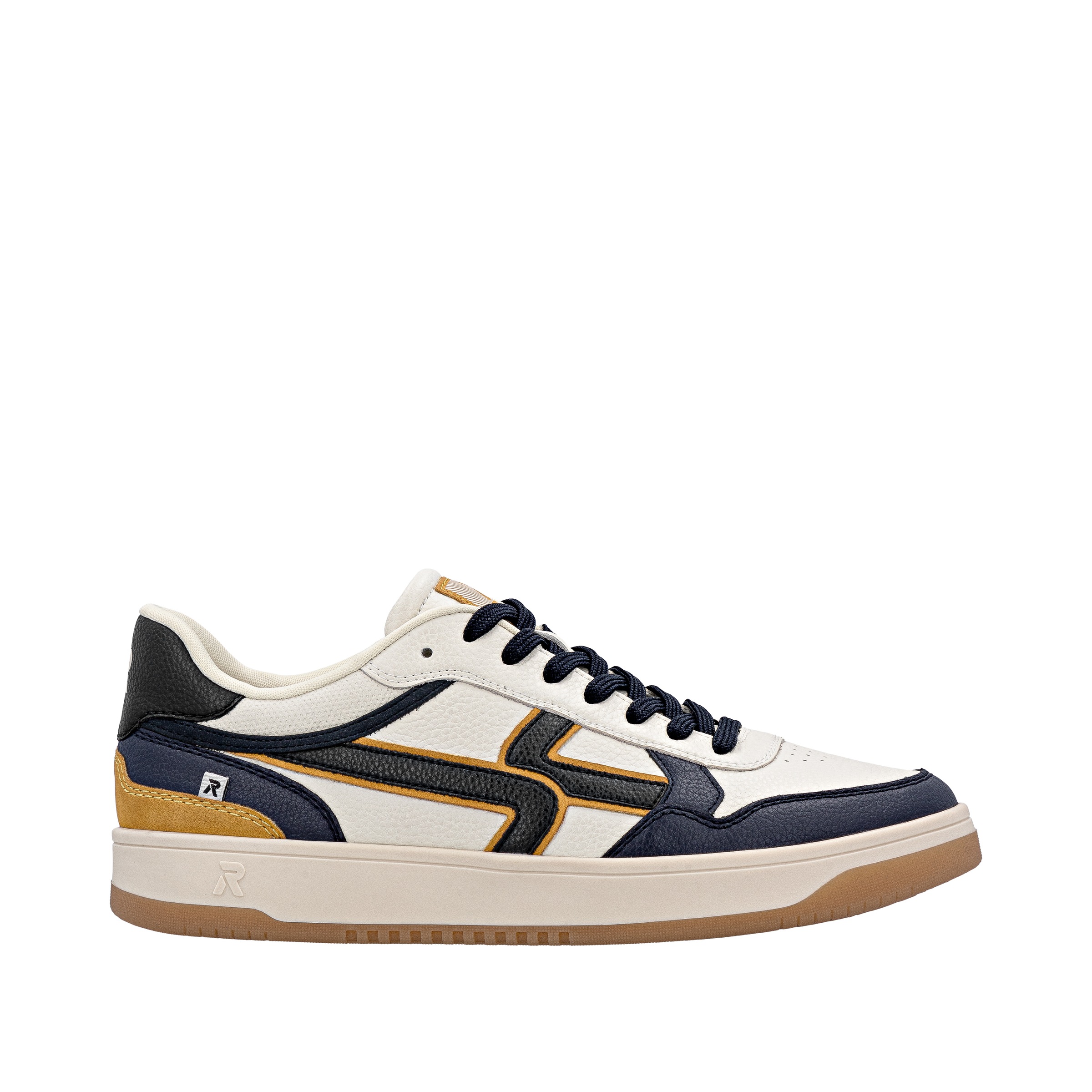 RIEKER Sport Sneaker »Swing2GO«, Halbschuh, Schnürschuh, Retro-Sneaker mit Schaftrandpolsterung
