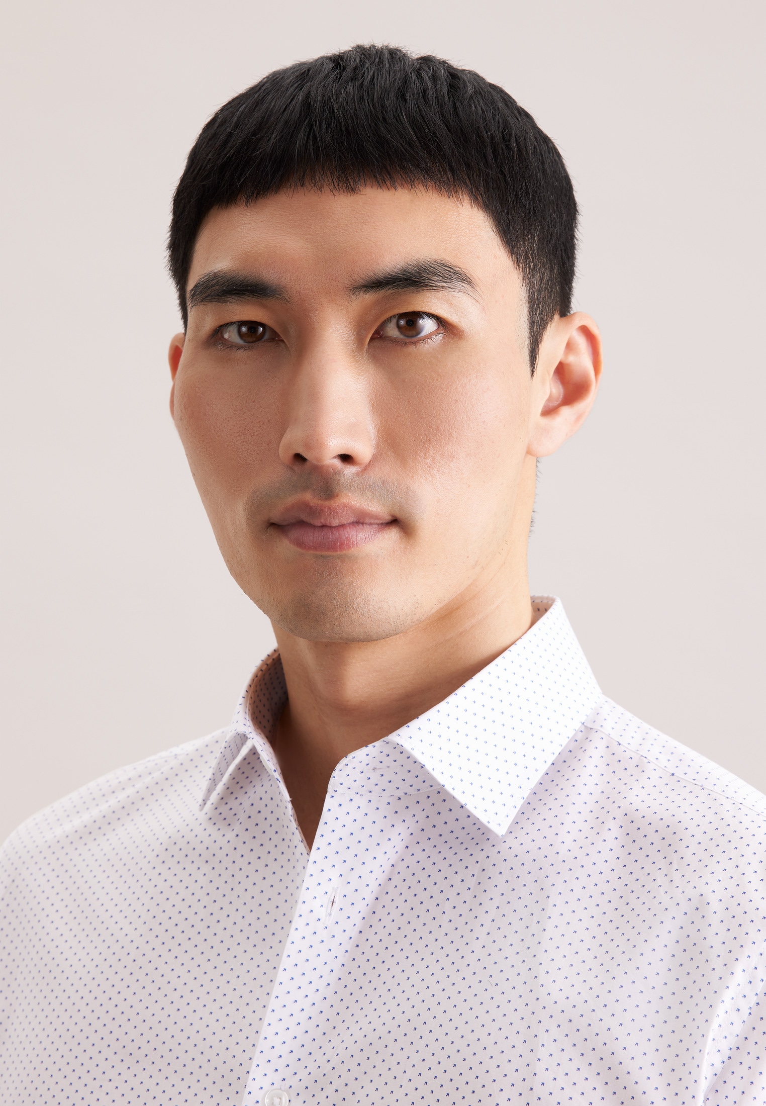 seidensticker Businesshemd »Schwarze Rose« Slim 1/1 Kentkragen Druck