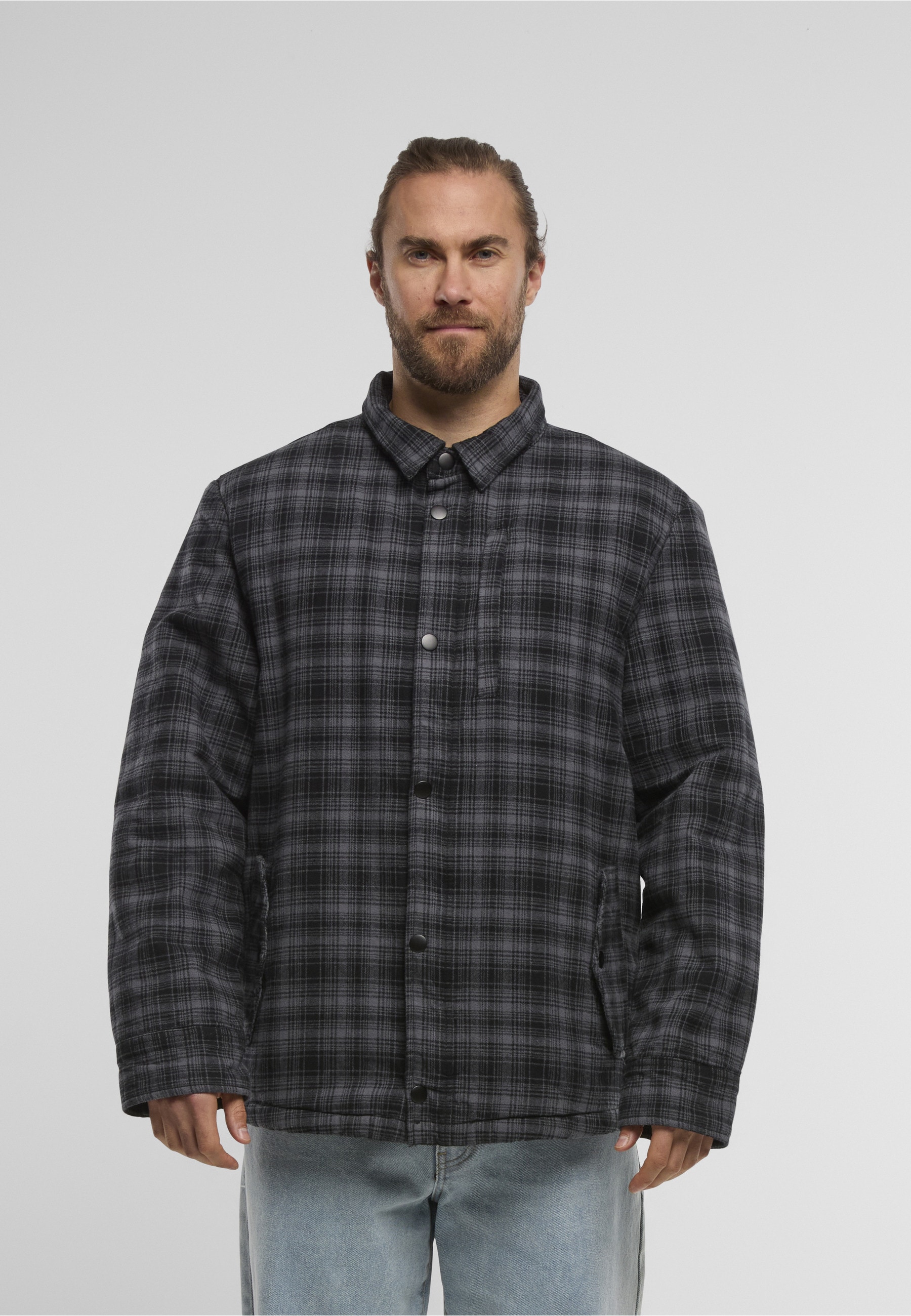 Brandit Allwetterjacke »Brandit Brandit Sherpa Lumberjacket« 1 Stk. tlg. ohne Kapuze