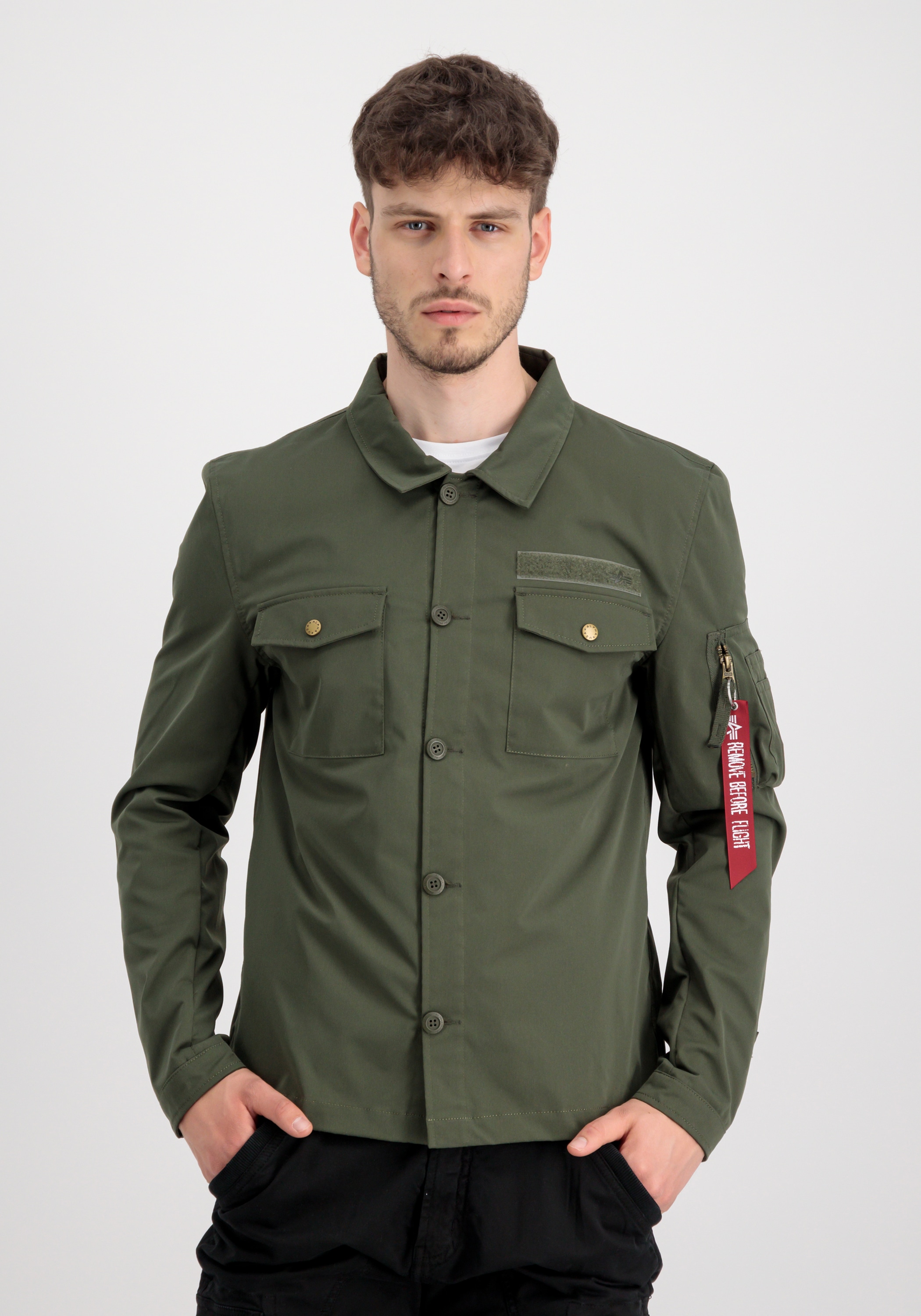 Alpha Industries Hemdjacke "Alpha Industries Men - Overshirts Alpha Overshi günstig online kaufen