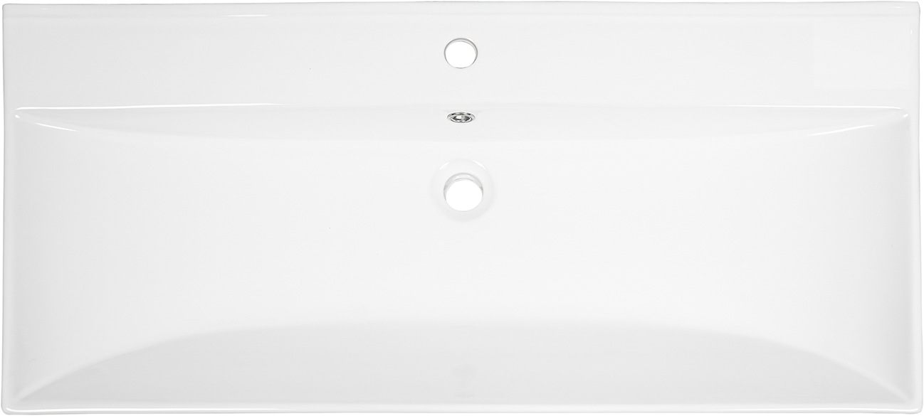 welltime Einbauwaschbecken "Trento Deluxe", Mit Nano Glasur in 61,81,101cm günstig online kaufen