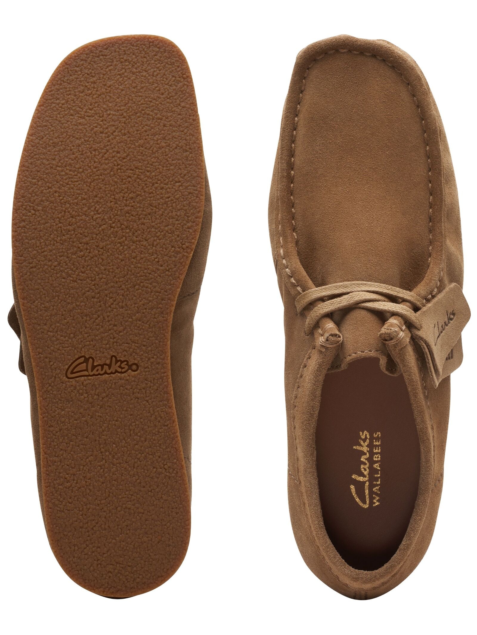 Clarks Schnürschuh »Clarks Halbschuhe Veloursleder«