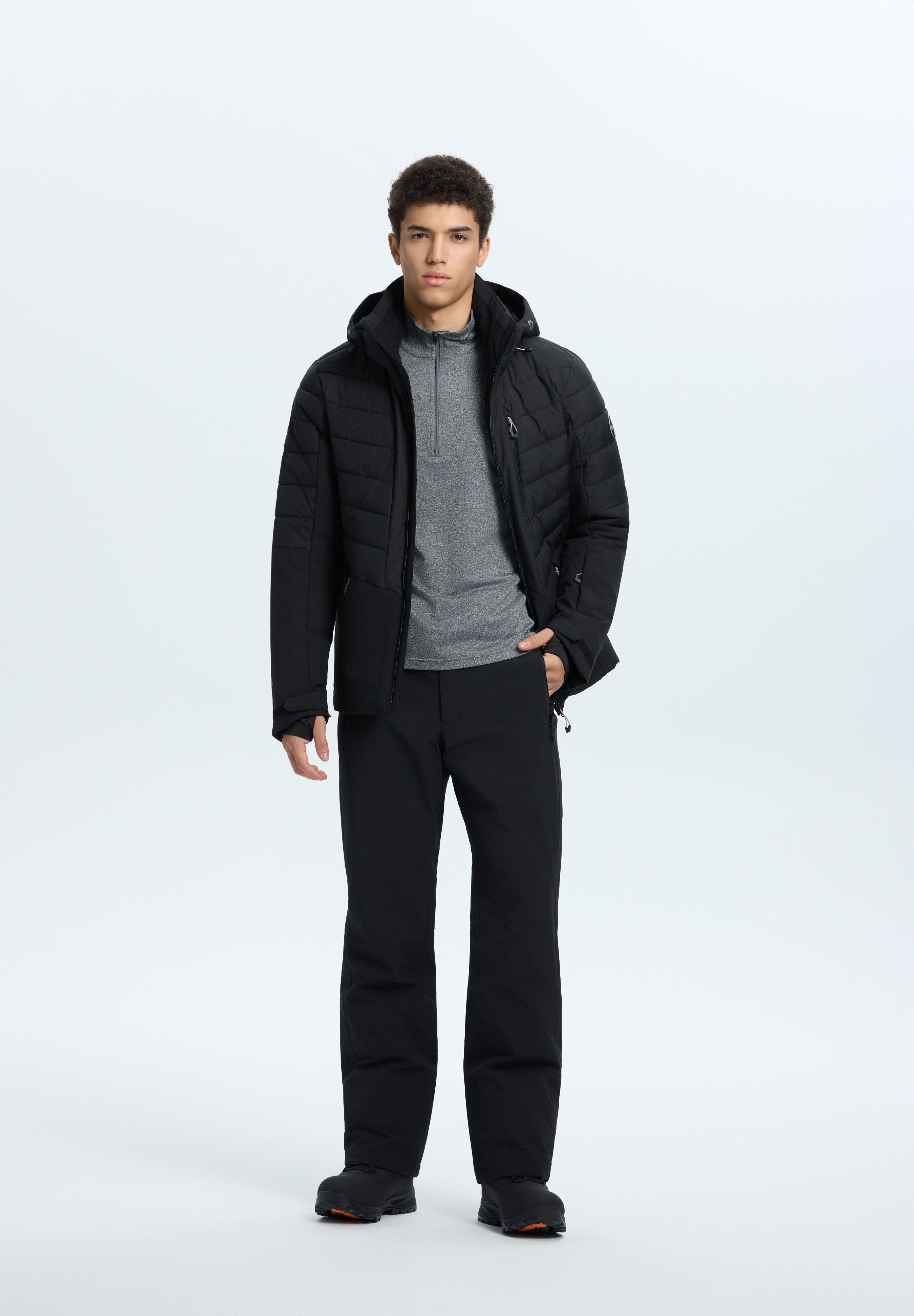 Icepeak Skijacke "ICEPEAK FOLSOM" mit wasserdichtem Obermaterial, winddicht, atmungsaktiv
