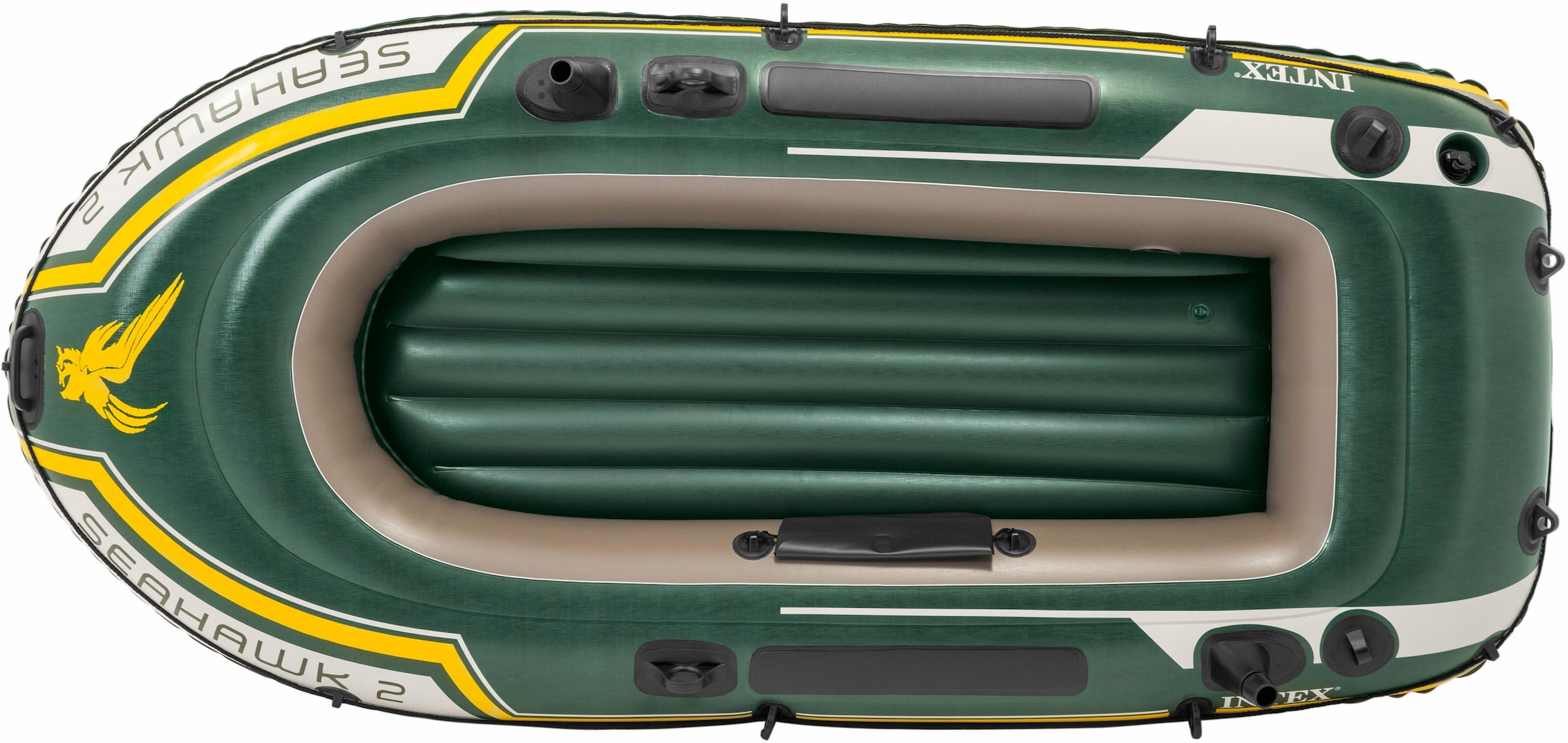 Schlauchboot »Seahawk 2«, (Set, mit 2 Paddeln und Luftpumpe)