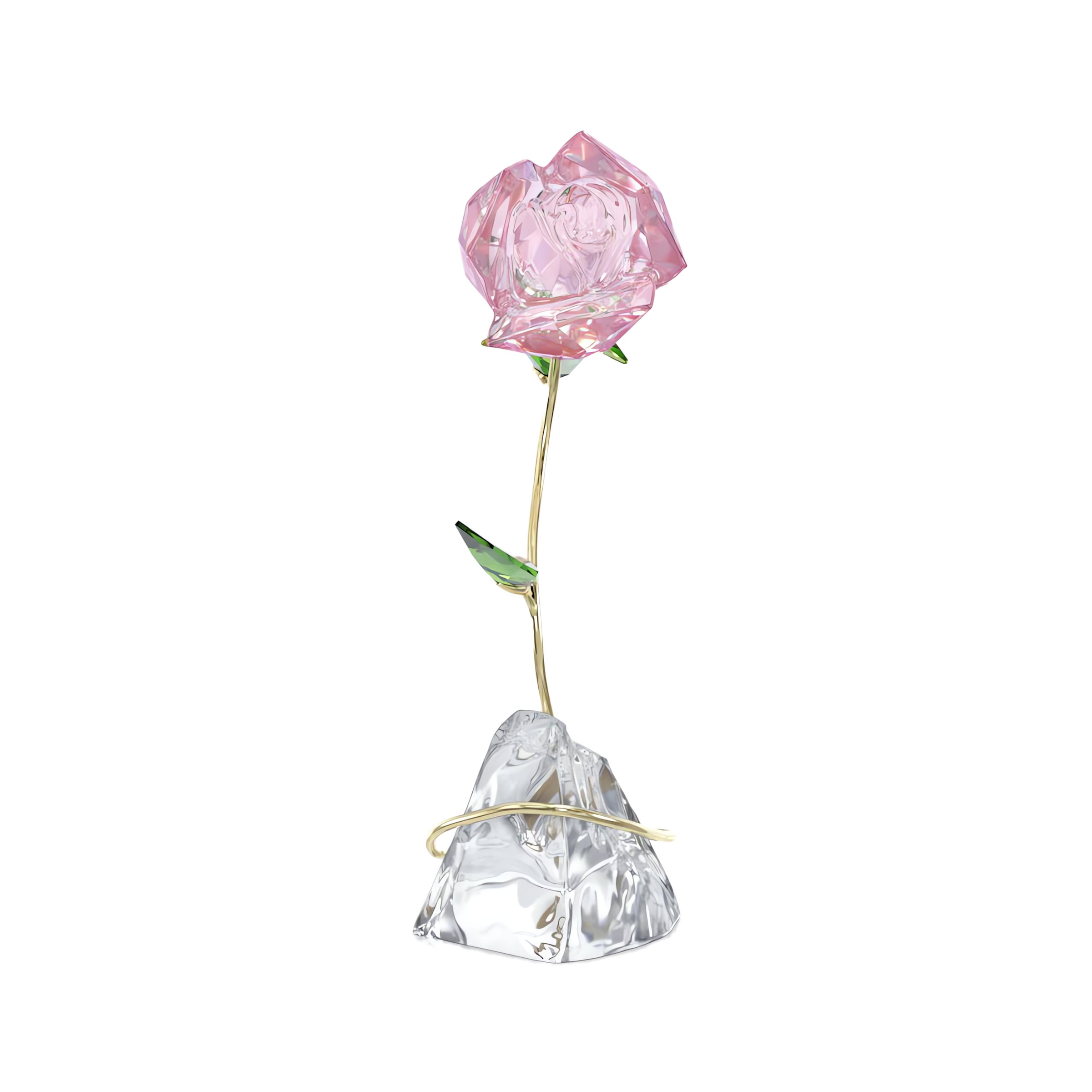Swarovski Glasblume »Dekofigur Kristallfigur Sammelfigur Florere Rose« Swarovski® Kristall