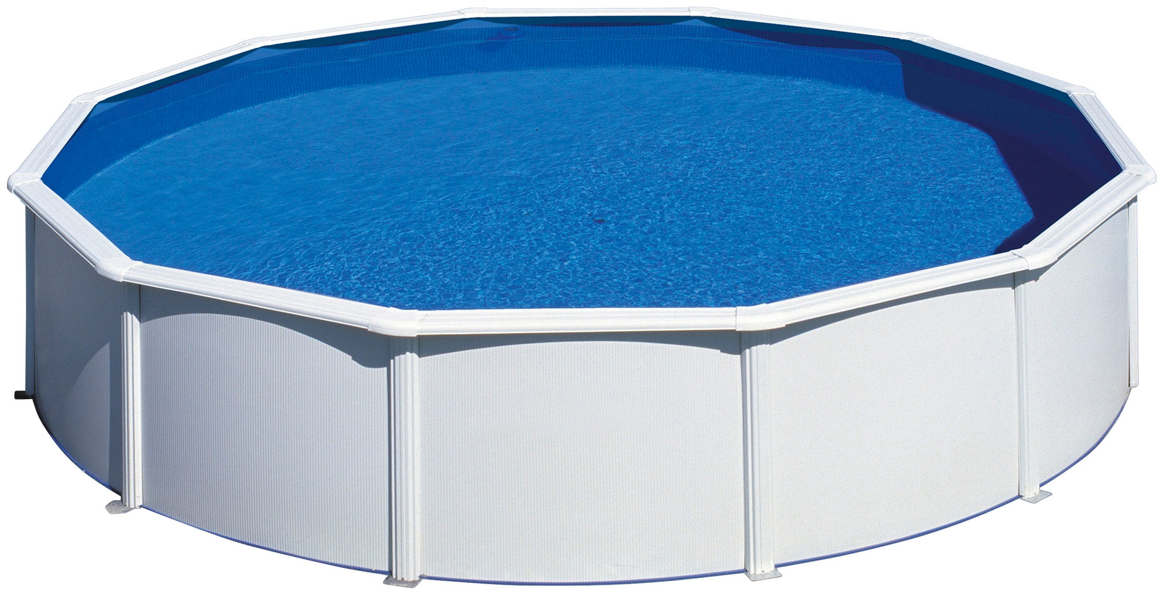 Gre Rundpool »FIDJI inkl. Zubehör«, (Set, 4 tlg.), Höhe: 120 cm, in versch. Größen erhältlich