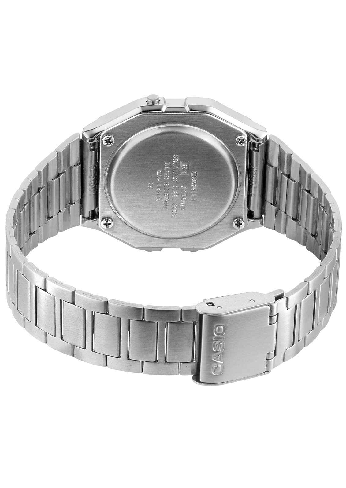 CASIO VINTAGE Chronograph, Quarzuhr, Armbanduhr, Damenuhr, Herrenuhr, Digitaluhr,Edelstahlarmband