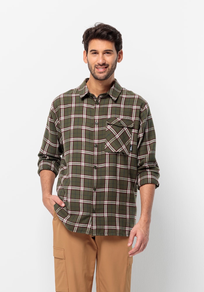 Jack Wolfskin Flanellhemd "MORGENLUFT SHIRT M"