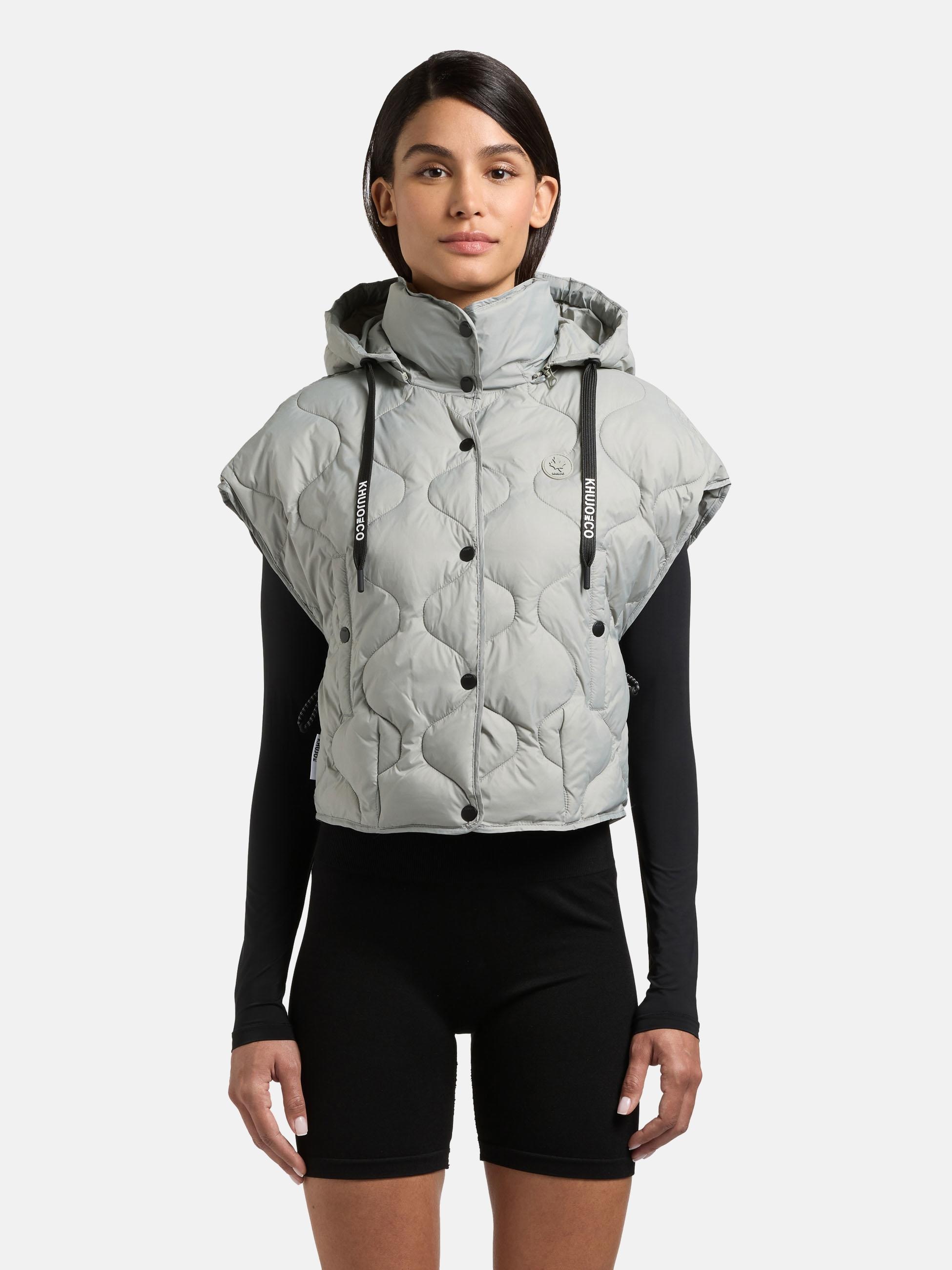 khujo Funktionsweste "Ninga" 1 Kurze leicht Steppweste mit Kapuze günstig online kaufen