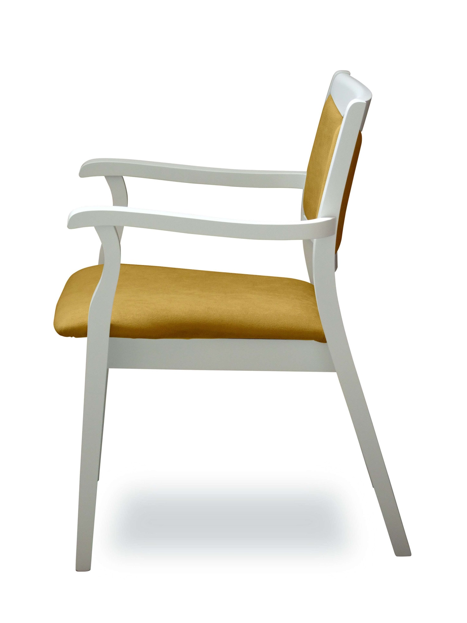Home affaire Armlehnstuhl »London, Stuhl, Komfortsessel, 3 Gestellfarben, Made in Italy« () 1 Stk.Extra-komfortabel, ergonomisch, fleckenabweisendes Gewebe, Massivholz