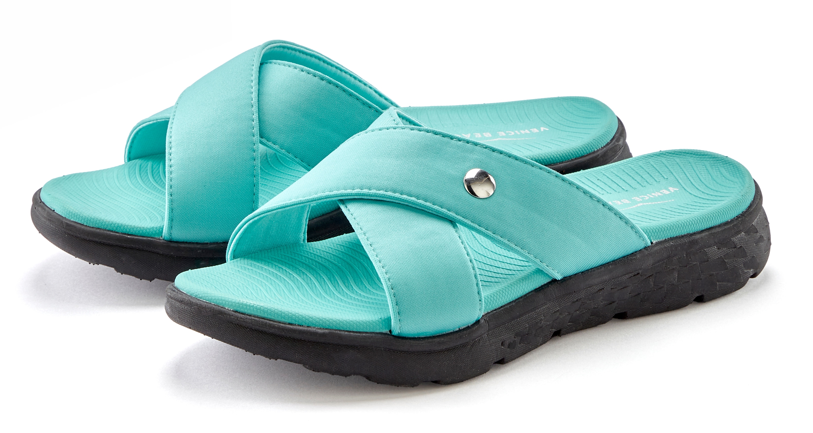 Venice Beach Badepantolette "Sandale, Badeschuh, Sommerschuhe, Badelatsche, Flip Flop, Badeschlappe" mit wasserabweisender und leichter Sohle VEGAN