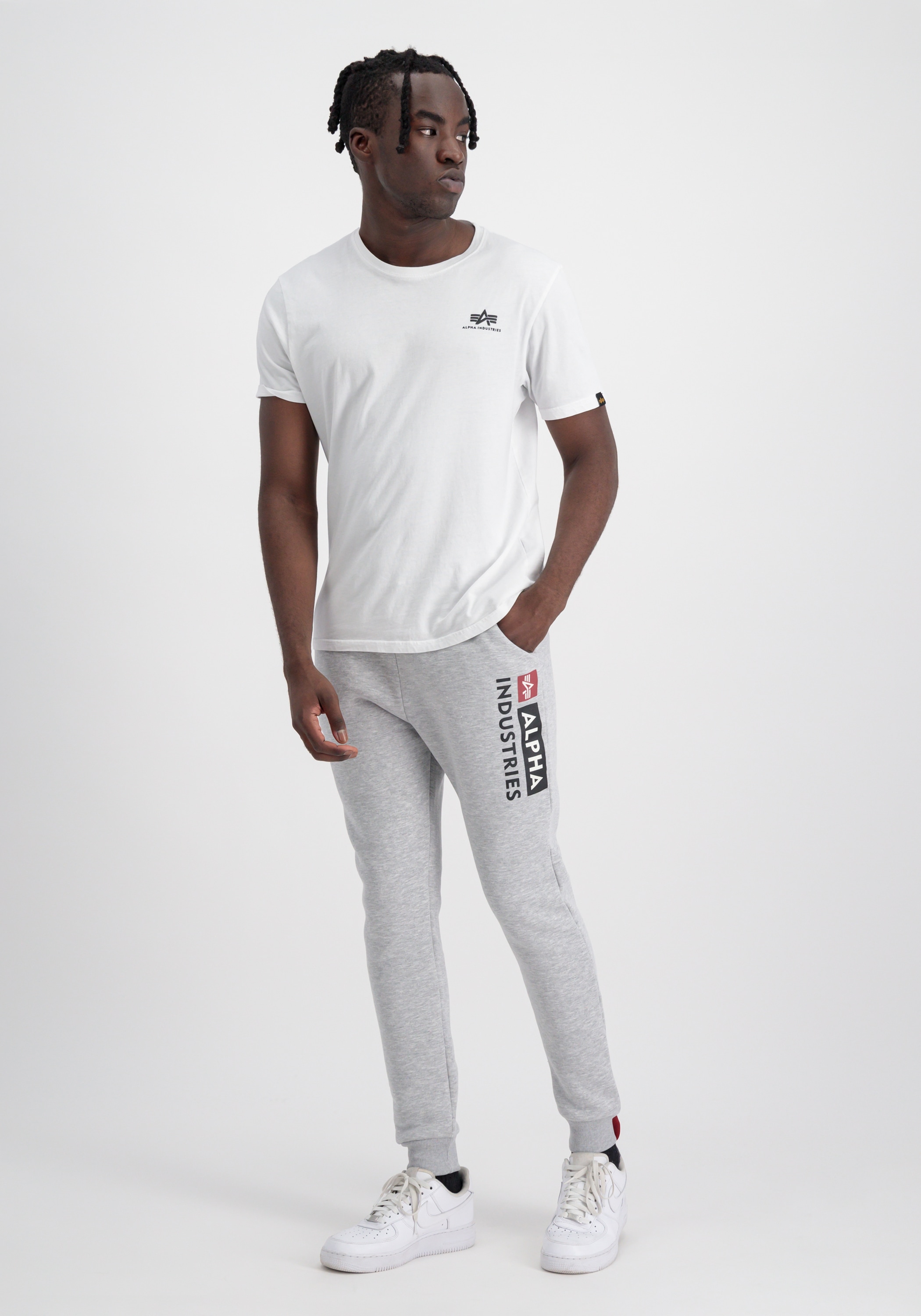 Alpha Industries Jogginghose »Alpha Industries Men - Jogger Alpha Block-Logo Jogger«