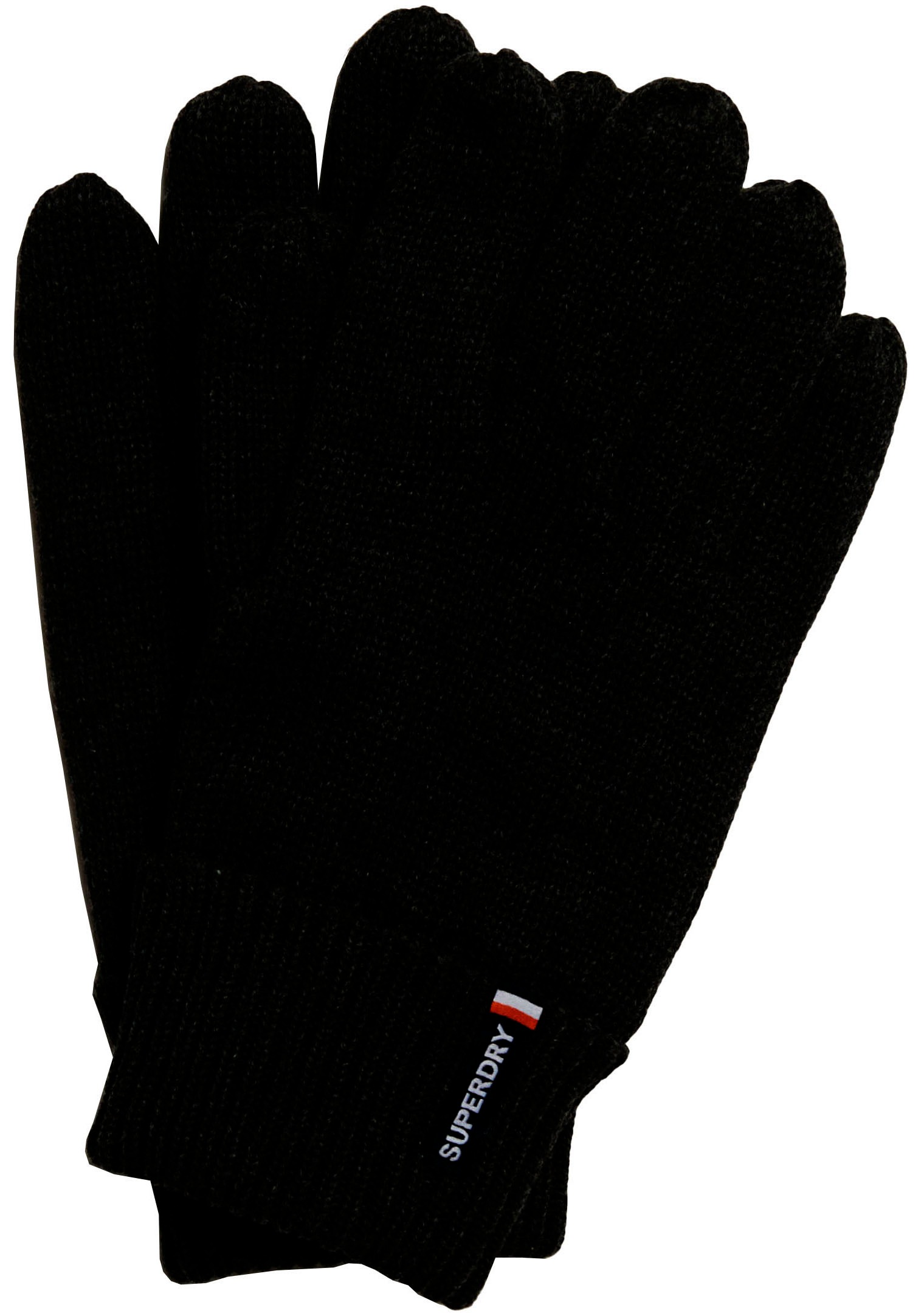 Superdry Strickhandschuhe "ESSENTIAL LOGO KNITTED GLOVES" günstig online kaufen