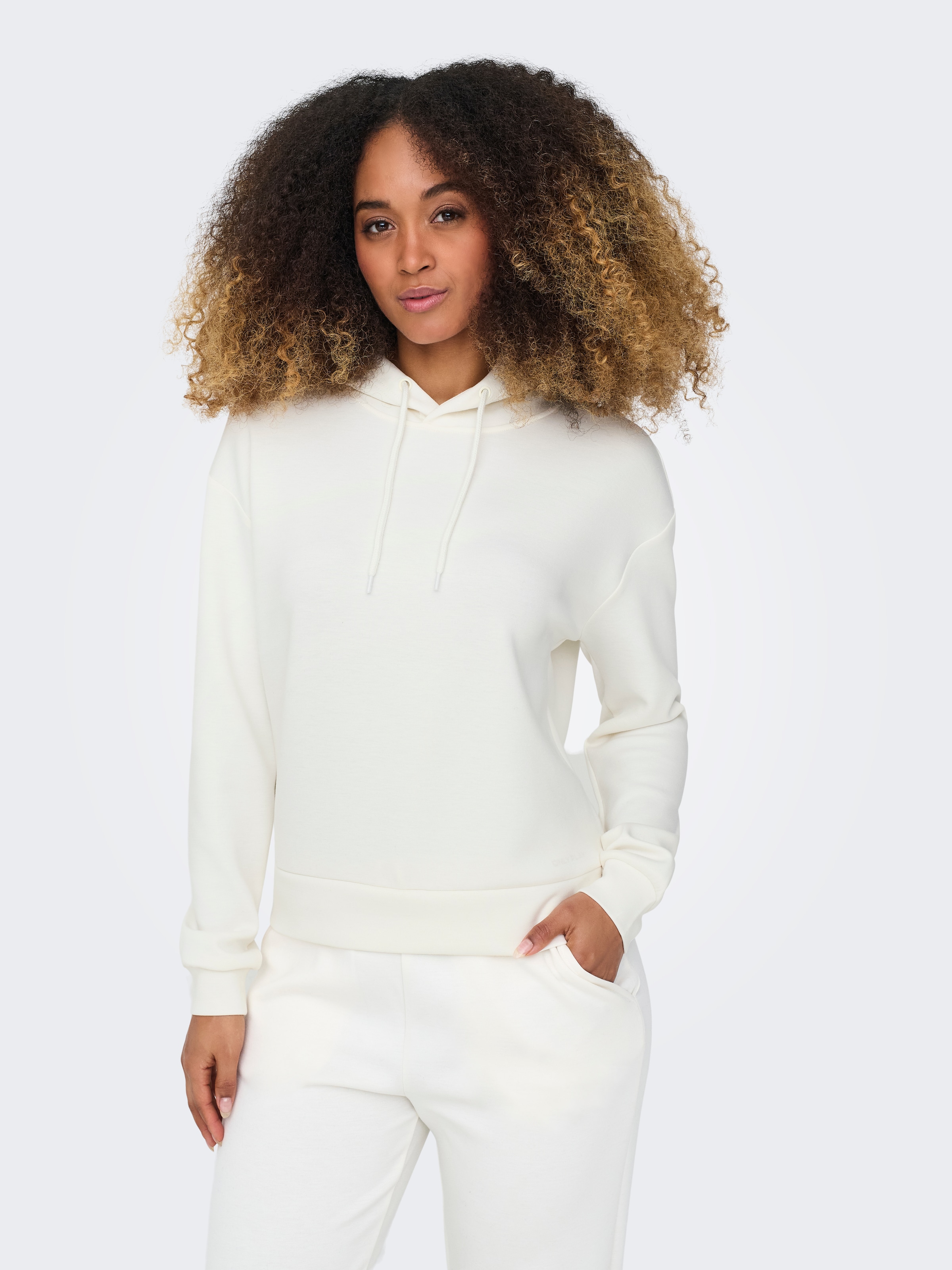 ONLY Play Kapuzensweatshirt "ONPLOUNGE HOOD LS SWT NOOS" günstig online kaufen