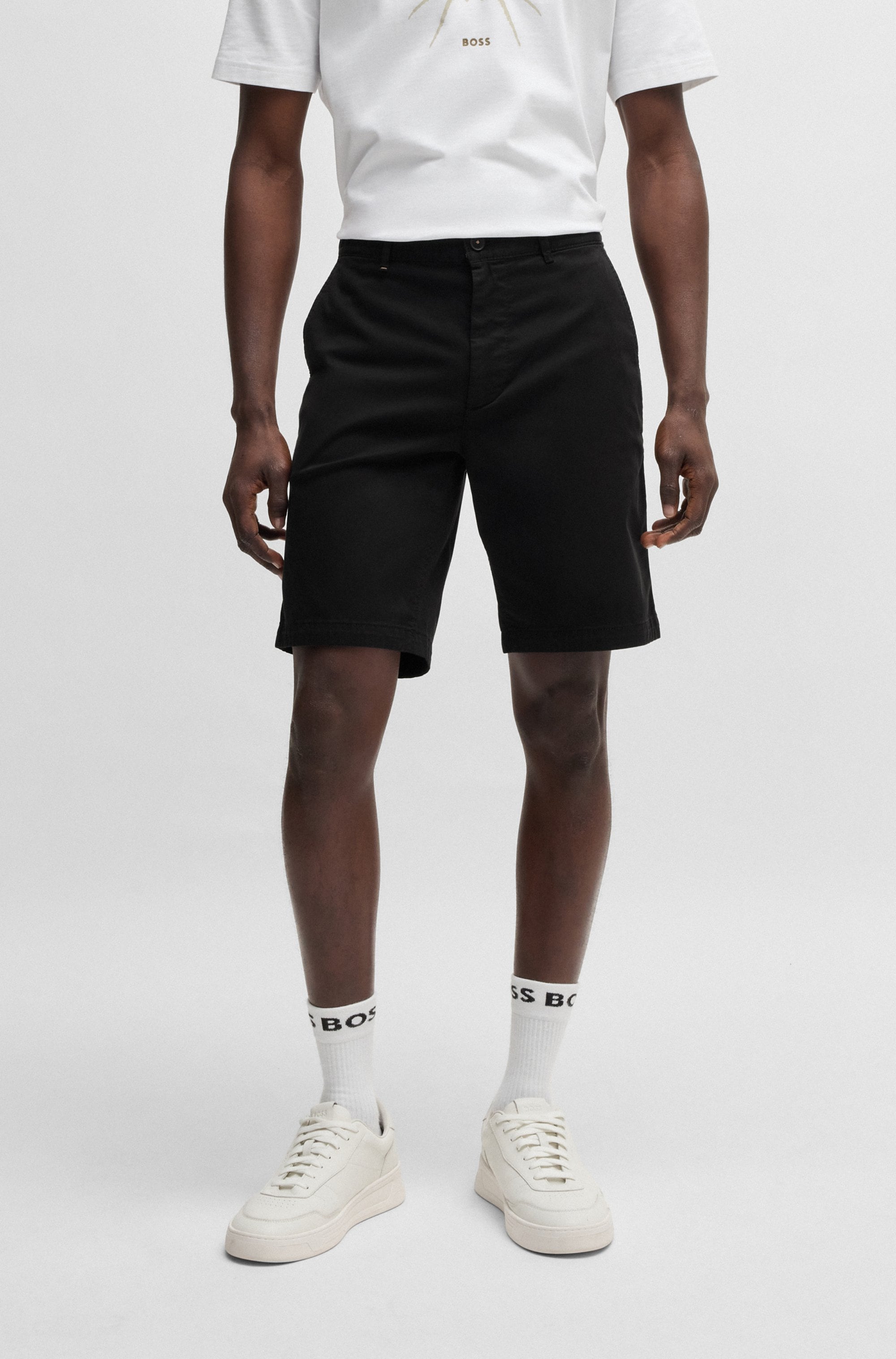 BOSS ORANGE Chinoshorts "slim Shorts", in moderner Passform günstig online kaufen