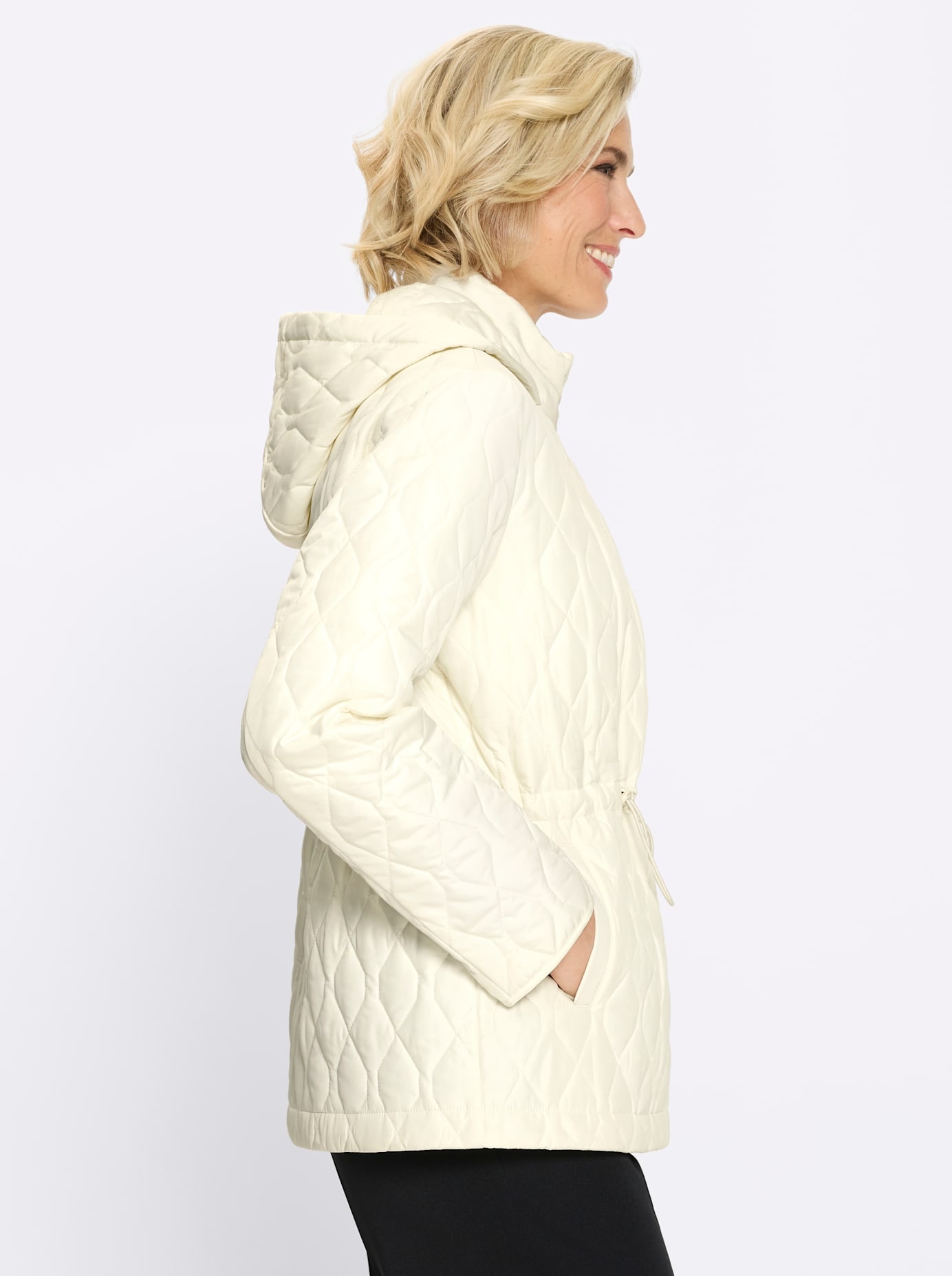 Classic Basics Steppjacke mit Kapuze