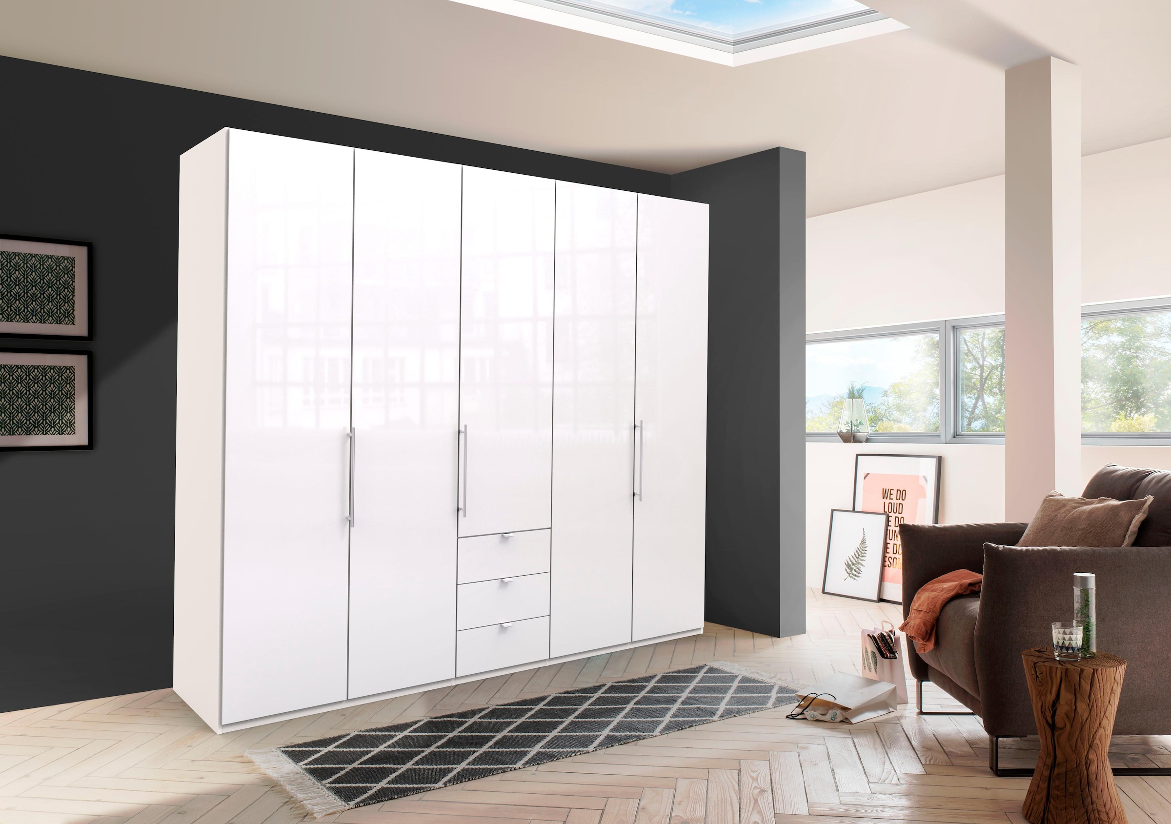 Kleiderschrank »Loft«, Glasfront