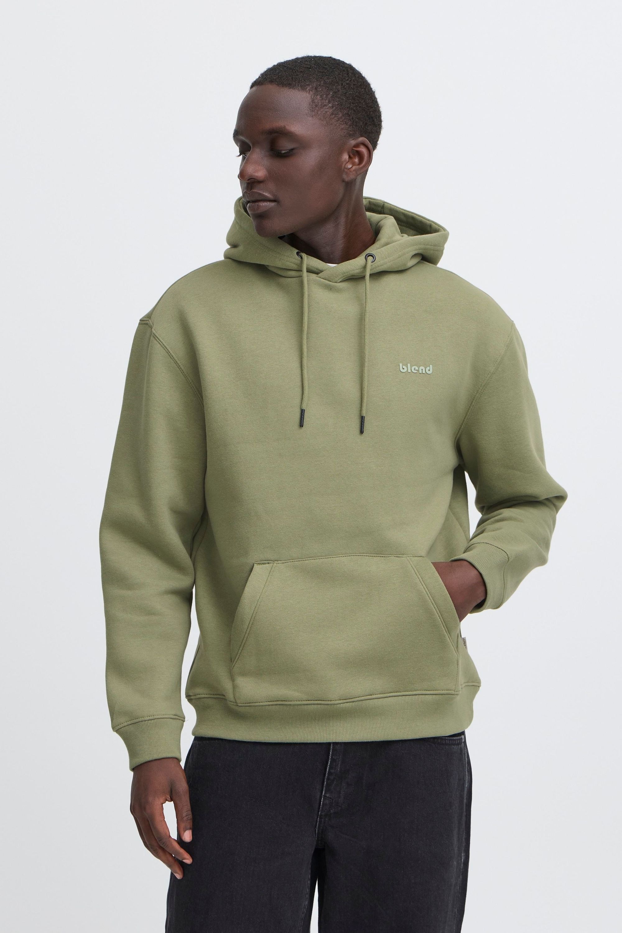 Blend Kapuzenpullover "BHDownton", Klassisches Sweatshirt mit Rundhalsaussc günstig online kaufen