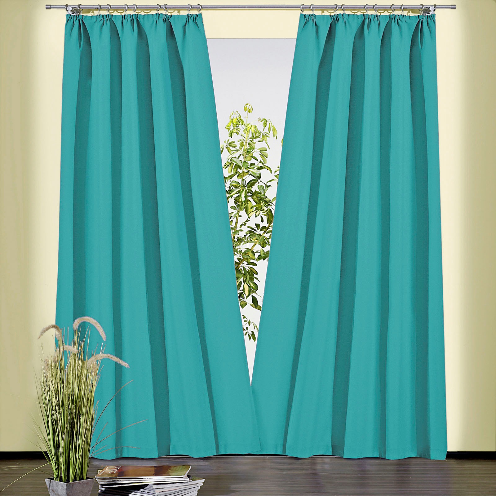 Weckbrodt Vorhang "Sento" Kräuselband 1 Stk. tlg. Baumwolle, blickdicht, ma günstig online kaufen