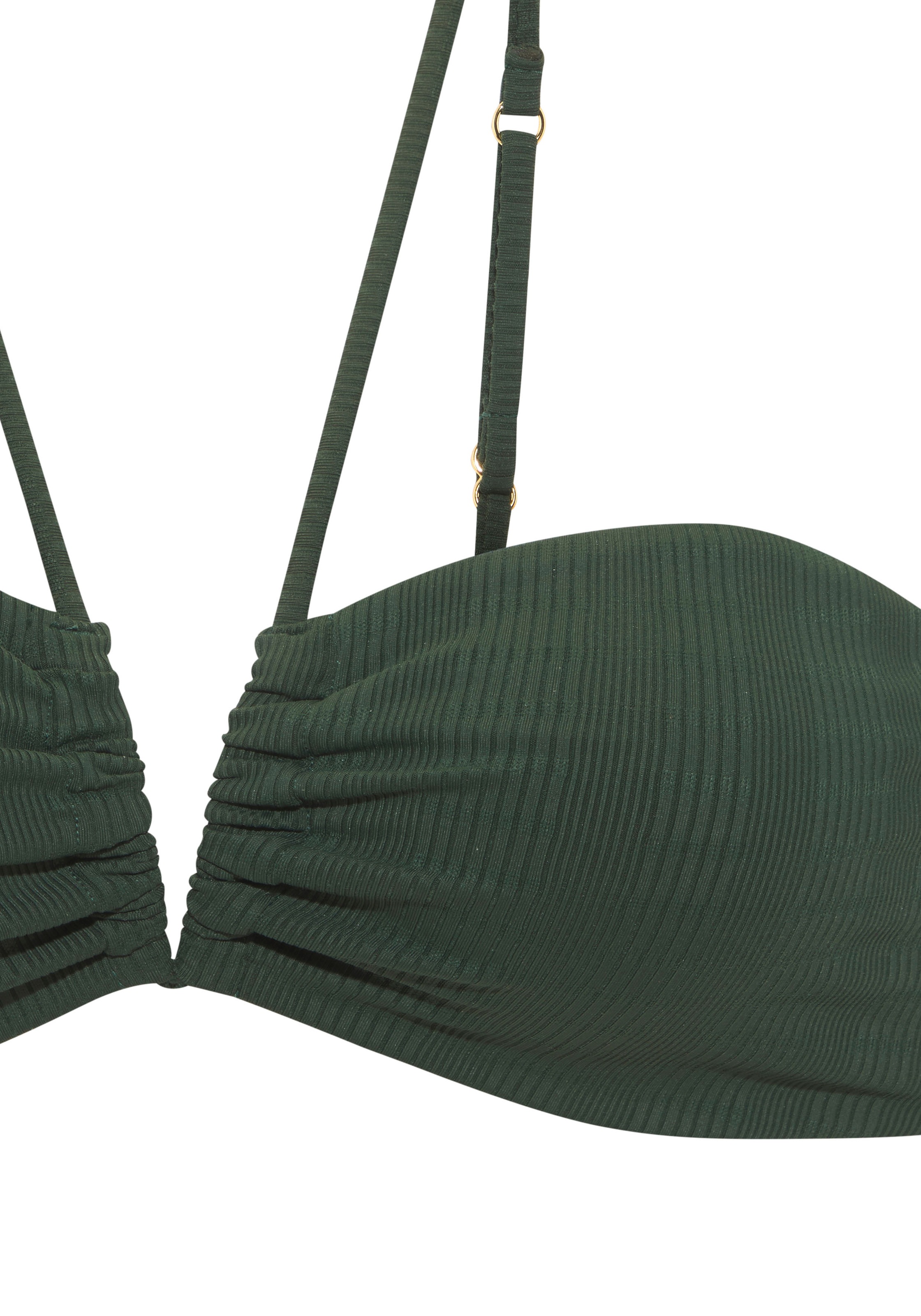 Copenhagen Studios Bandeau-Bikini-Top "Nela", mit V-förmigem Cut-Out vorn günstig online kaufen