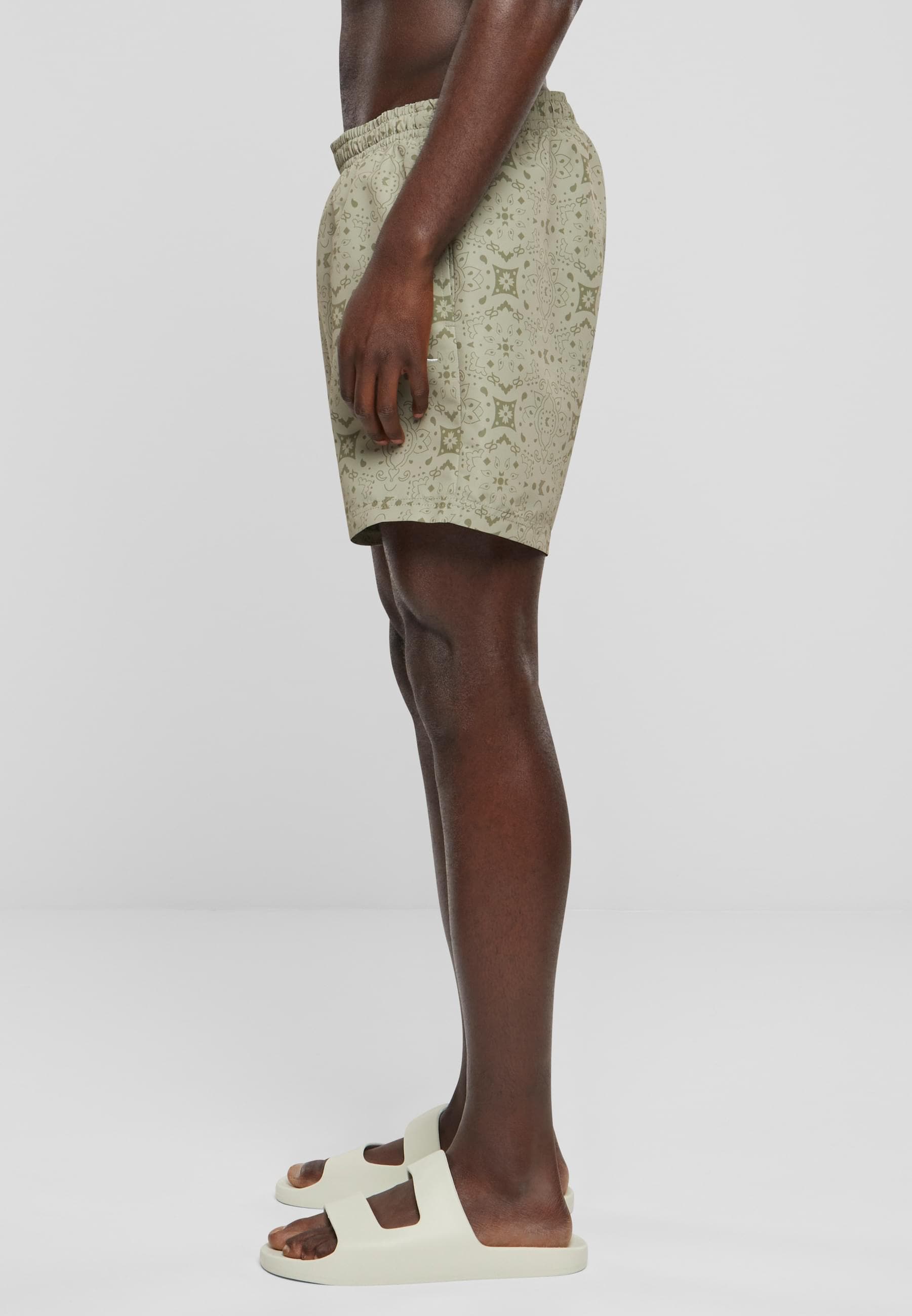 Karl Kani Badeshorts »Karl Kani Herren KM241-056-2 Signautre Paisley Swim Shorts«