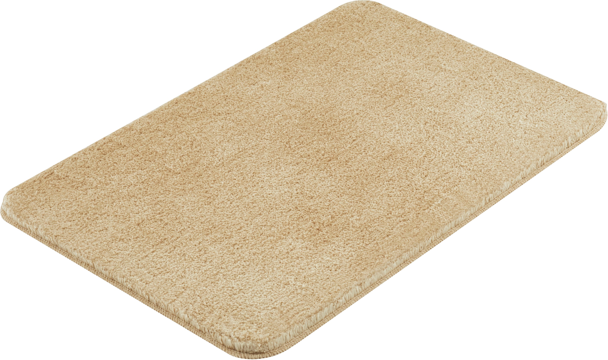 Kleine Wolke Badematte "Meadow, Badvorleger, Badezimmer Teppich" Höhe 30 mm rutschhemmend beschichtet fußbodenheizungsgeeignet Badteppich, Uni Farben
