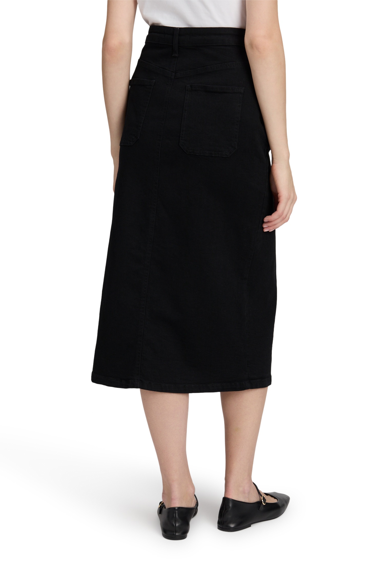 Betty Barclay Midirock »Betty Barclay Damen Jeansrock mit aufgesetzten Taschen«
