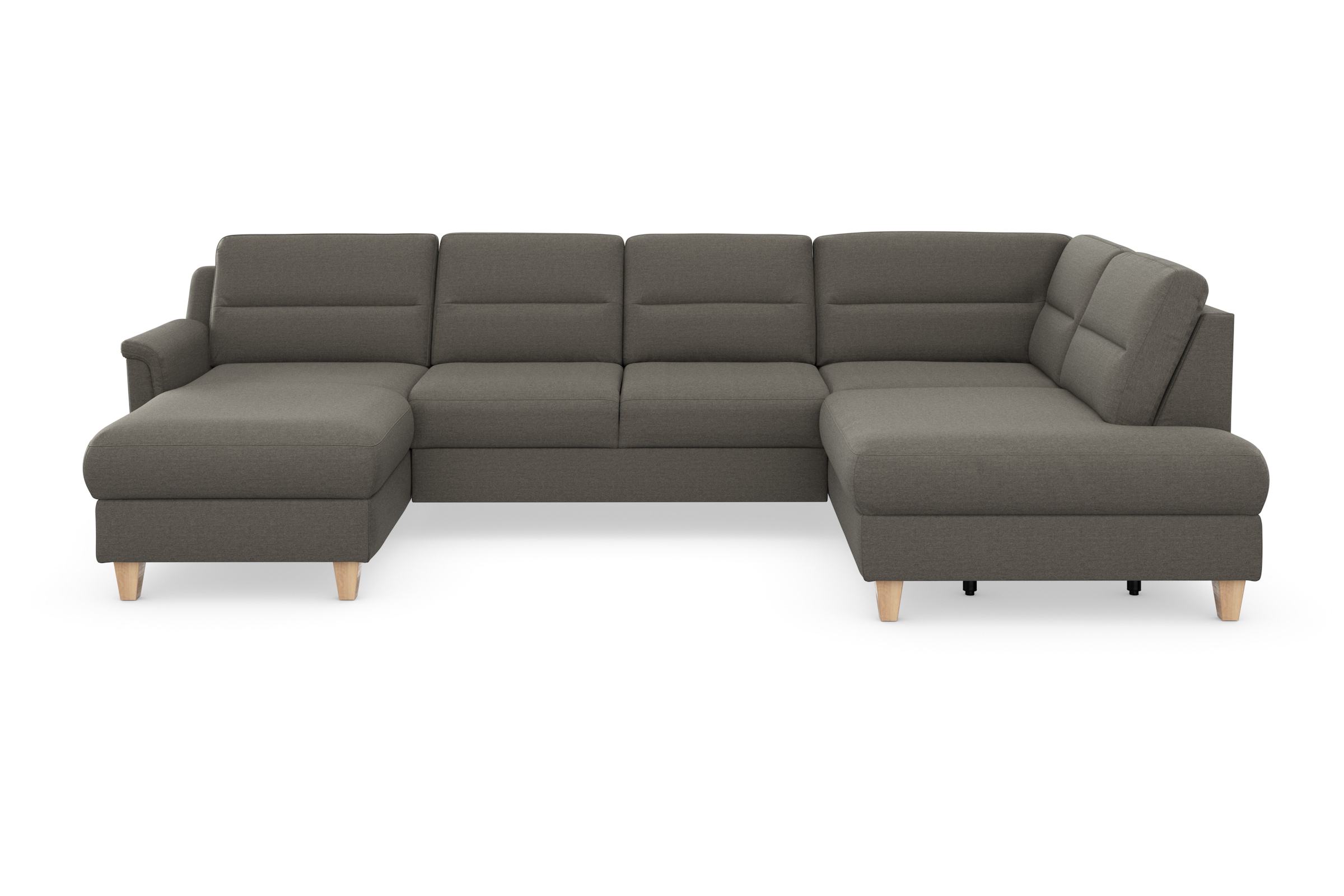 sit&more Wohnlandschaft »Farö U-Form«, inklusive Federkern, wahlweise mit Bettfunktion und Bettkasten