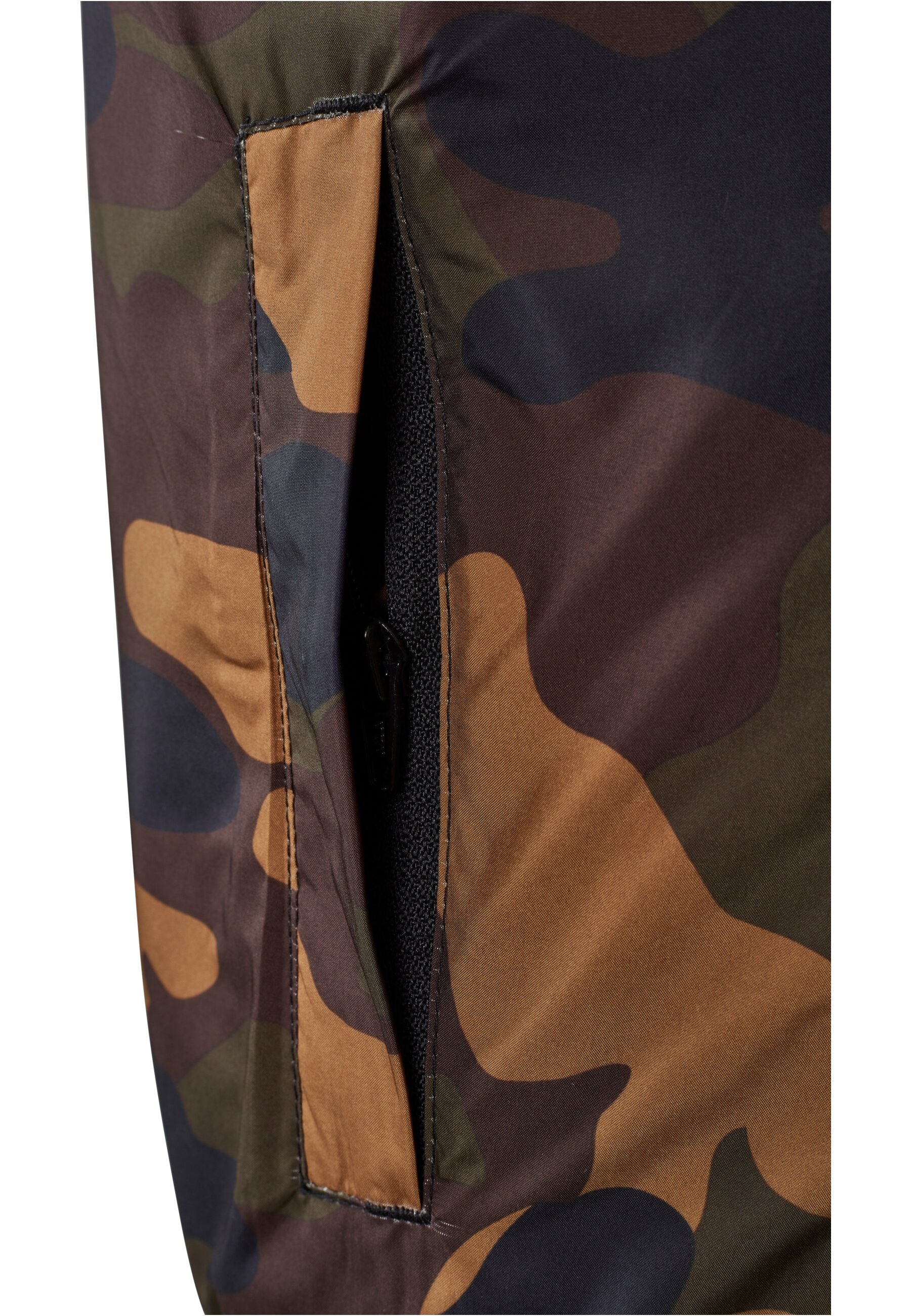 URBAN CLASSICS Windbreaker »Urban Classics Damen Ladies Camo Pull Over Jacket«, (1 St.), mit Kapuze