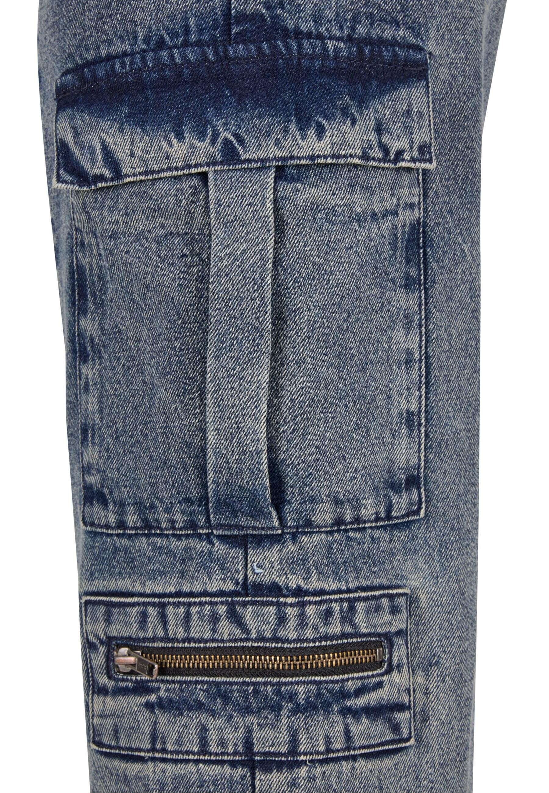 URBAN CLASSICS Cargohose »Urban Classics Ladies Loose Utility Denim Pants«, (1 tlg.)