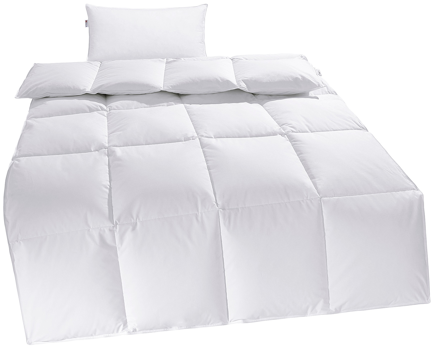 OTTO home Daunenbettdecke + Kopfkissen "Cyra Set, Bettdecke 135x200 & 155x2 günstig online kaufen