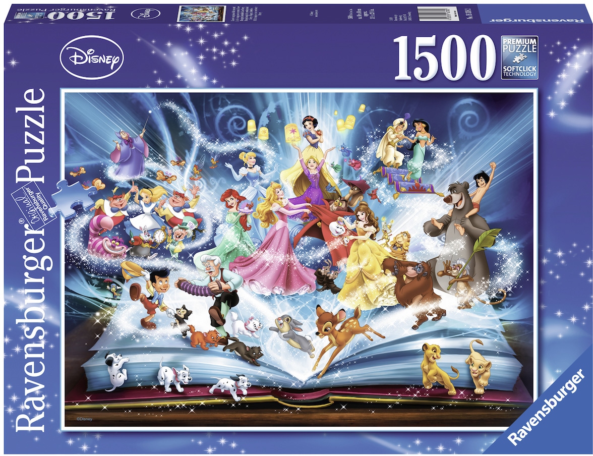 Puzzle »Disney's magisches Märchenbuch«, Made in Germany, FSC® - schützt Wald - weltweit