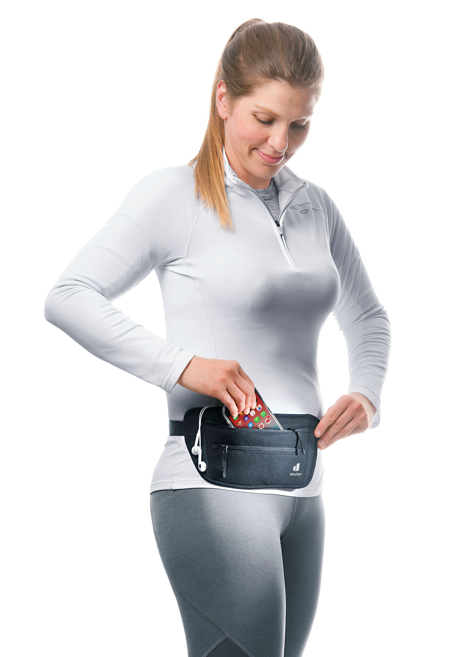 Thumbnail - deuter Bauchtasche "Neo Belt II" für Erwachsene, wasserabweisend, leichtes Material, mit Logodruck